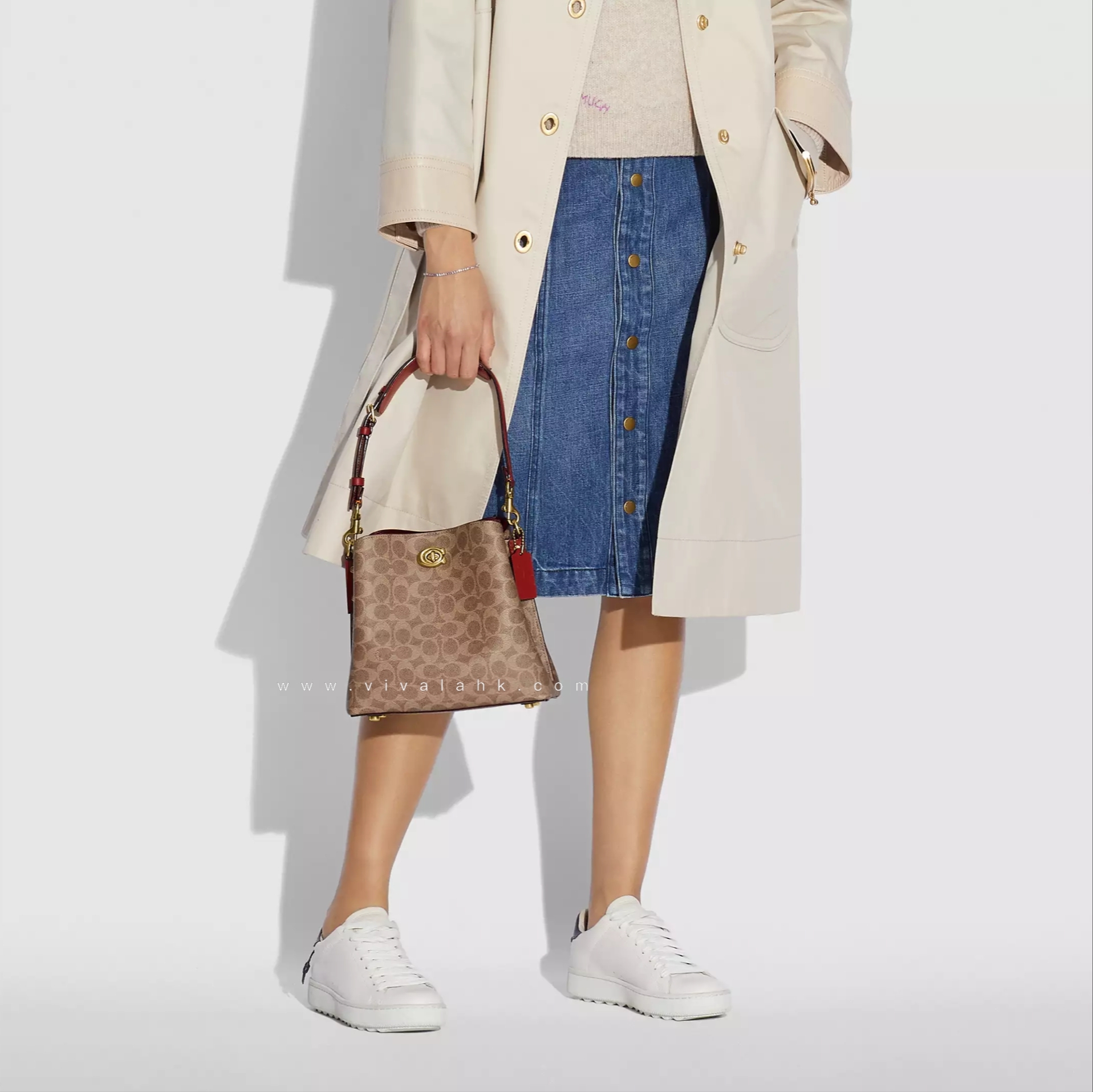 Coach - Willow Bucket Bag (C字暗花) (C3890)