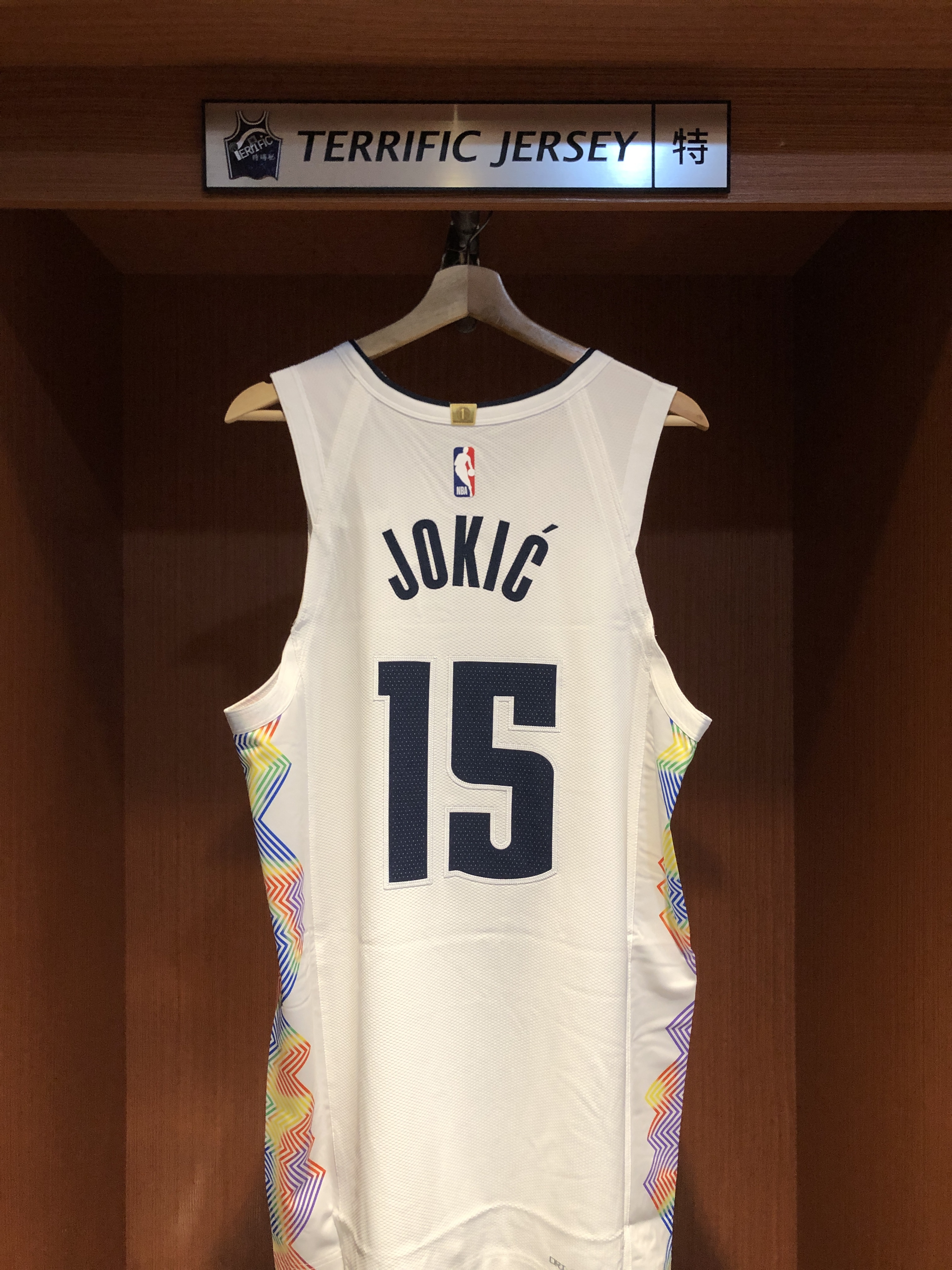 NBA球衣 Nikola Jokic 丹佛金塊城市 City Nike Authentic 球員版 電繡 全新