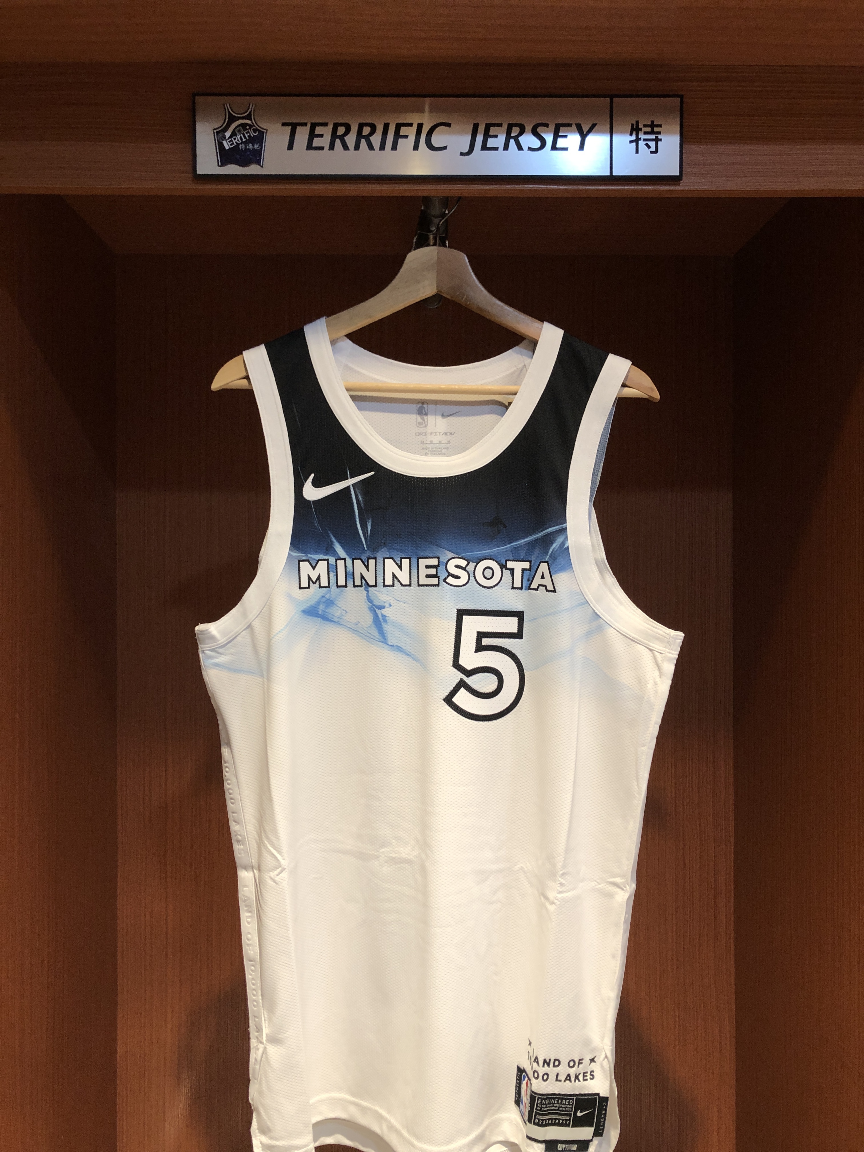 NBA球衣 Anthony Edwards 明尼蘇達灰狼城市 City Nike Authentic 球員版 電繡 全新