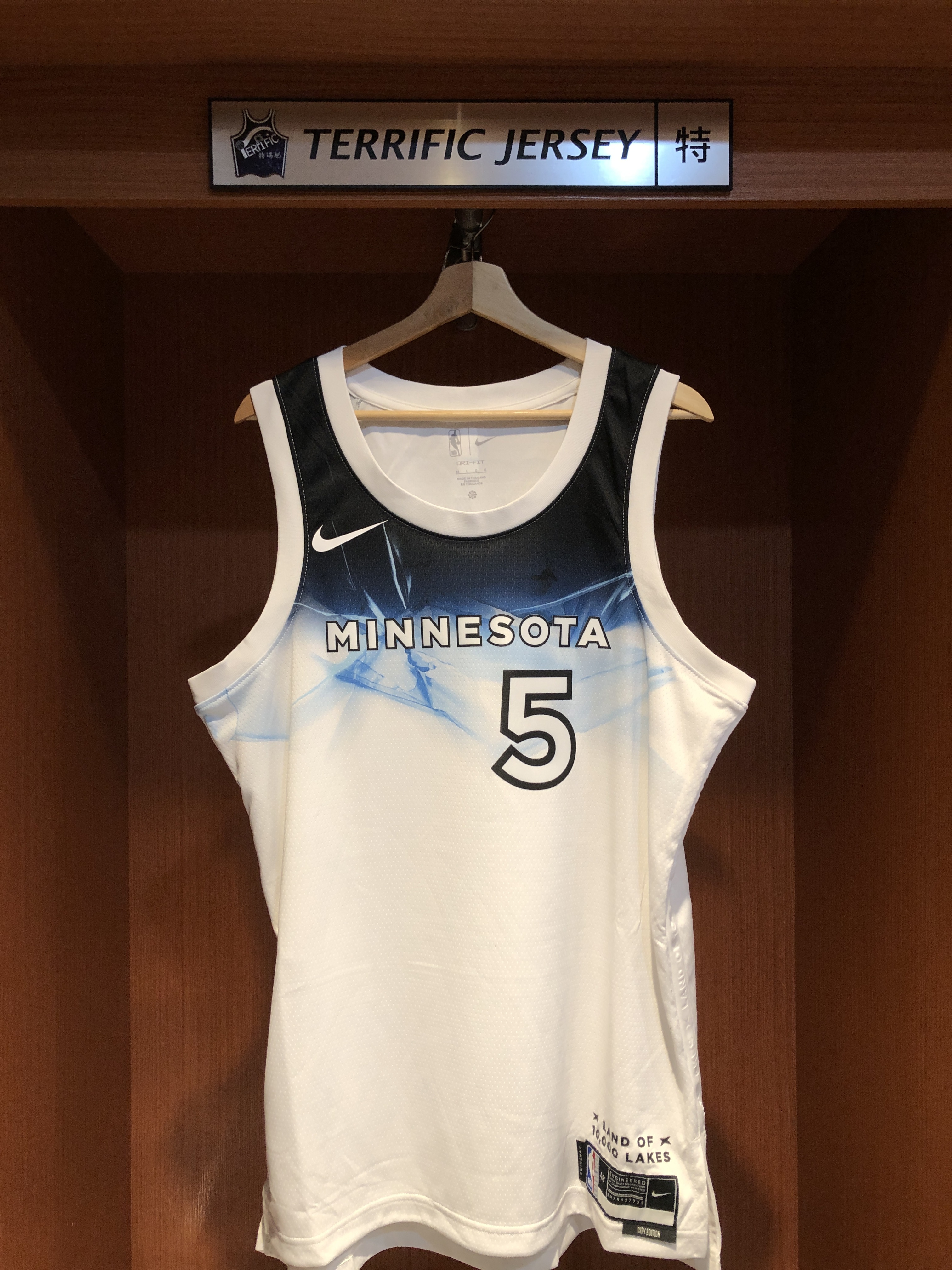 NBA球衣 Anthony Edwards 明尼蘇達灰狼城市 City Nike Swingman 球迷版 熱轉印 全新