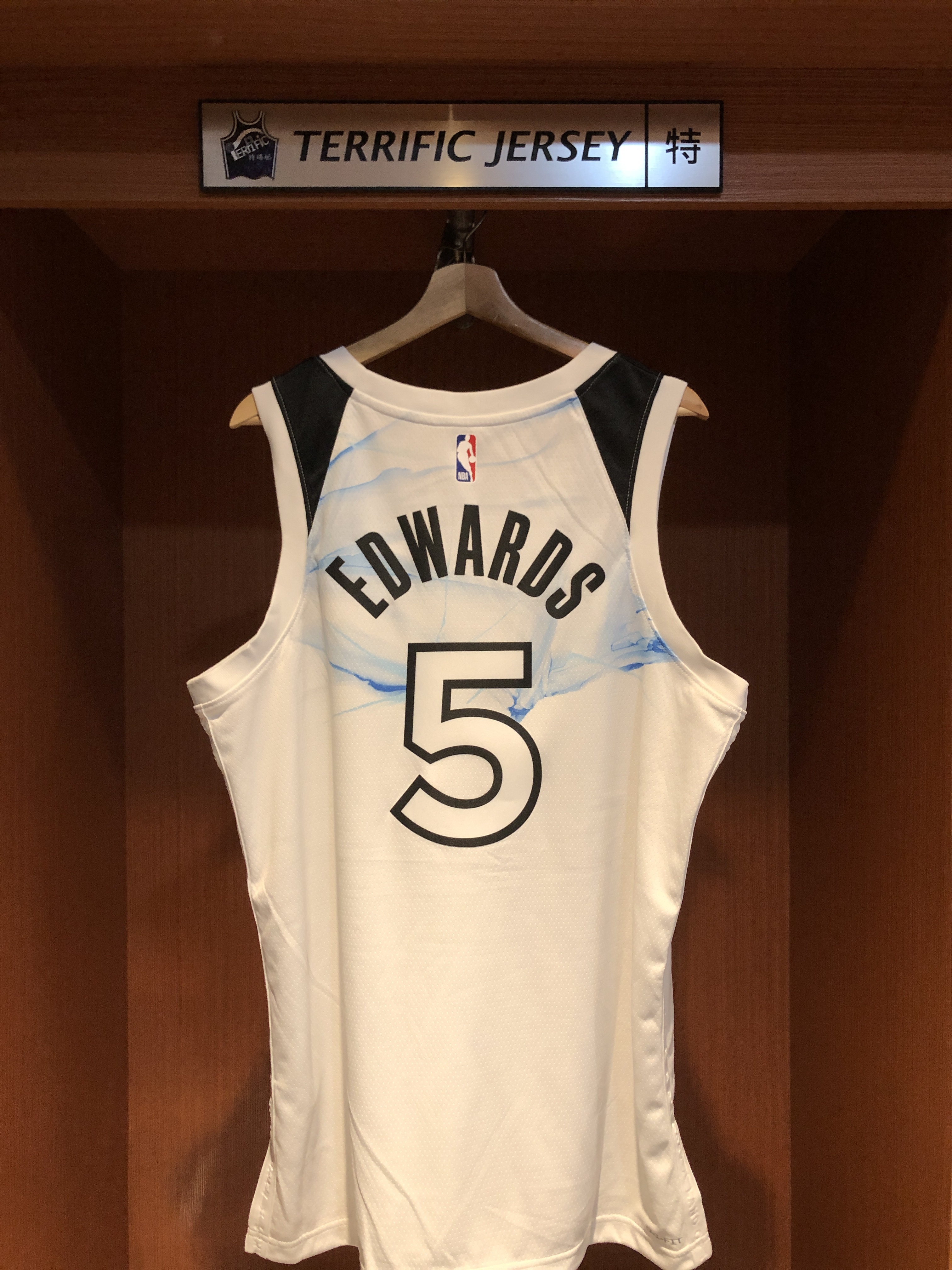 NBA球衣 Anthony Edwards 明尼蘇達灰狼城市 City Nike Swingman 球迷版 熱轉印 全新