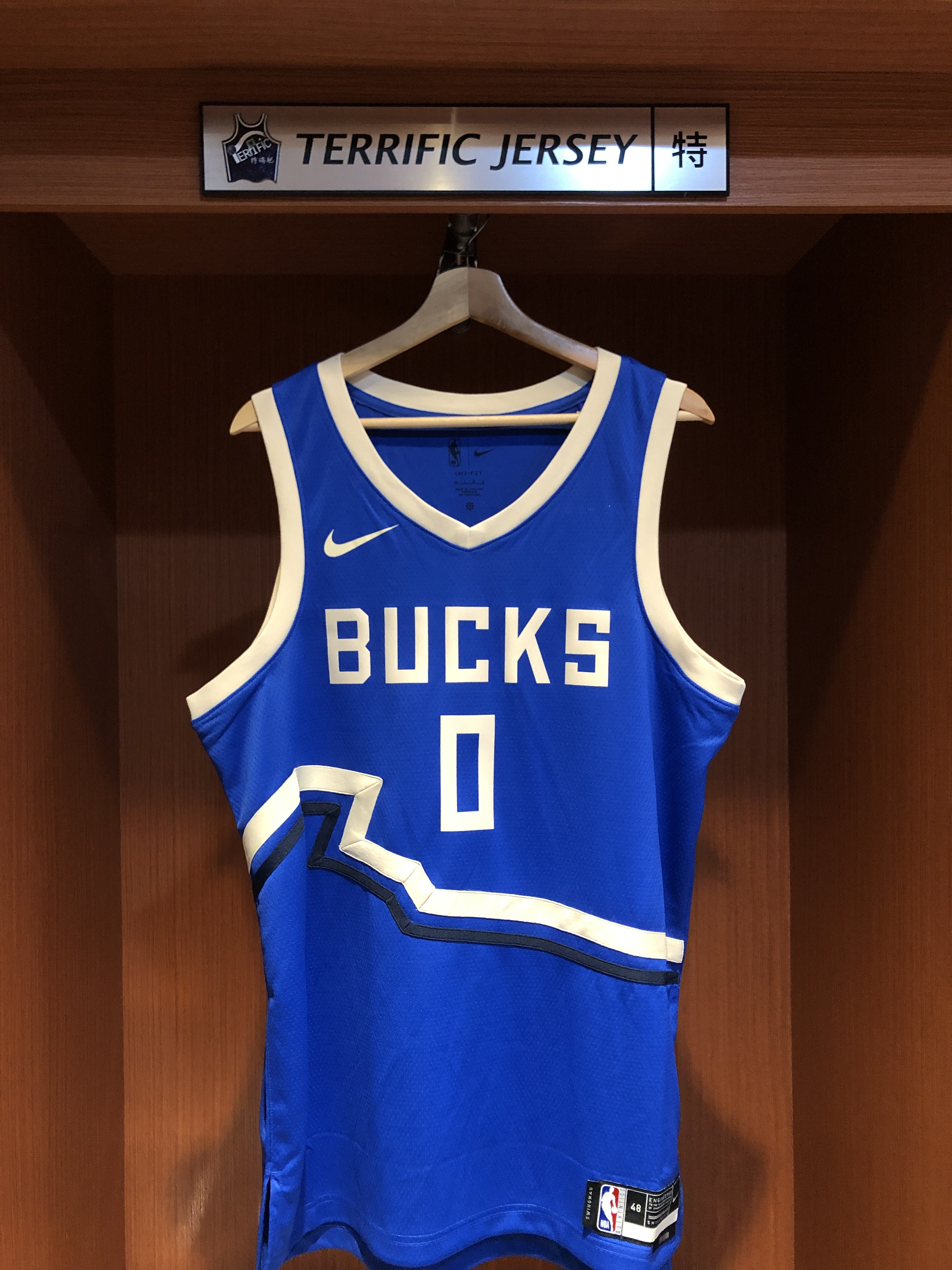 NBA球衣 Damian Lillard 密爾瓦基公鹿城市 City Nike Swingman 球迷版 熱轉印 全新