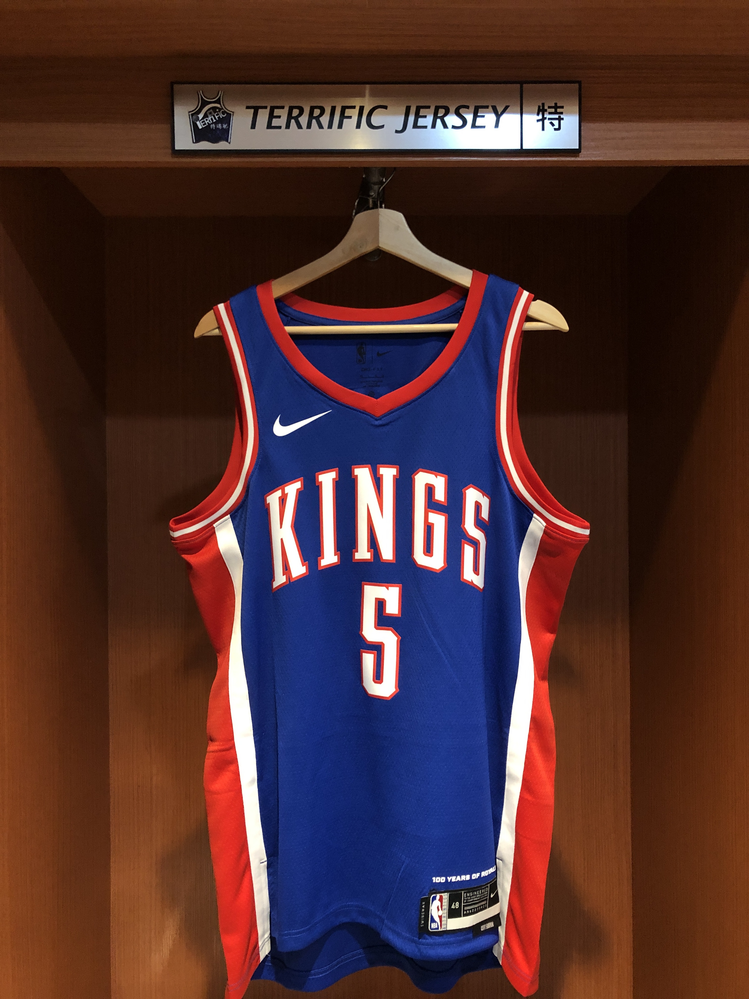 NBA球衣 De'Aaron Fox 沙加緬度國王城市 City Nike Swingman 球迷版 熱轉印 全新