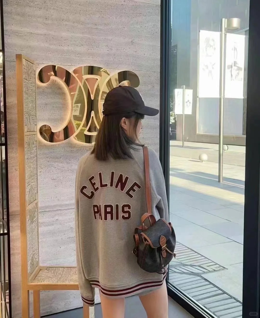 Celine Triomphe FOLCO mini 小牛皮 背包