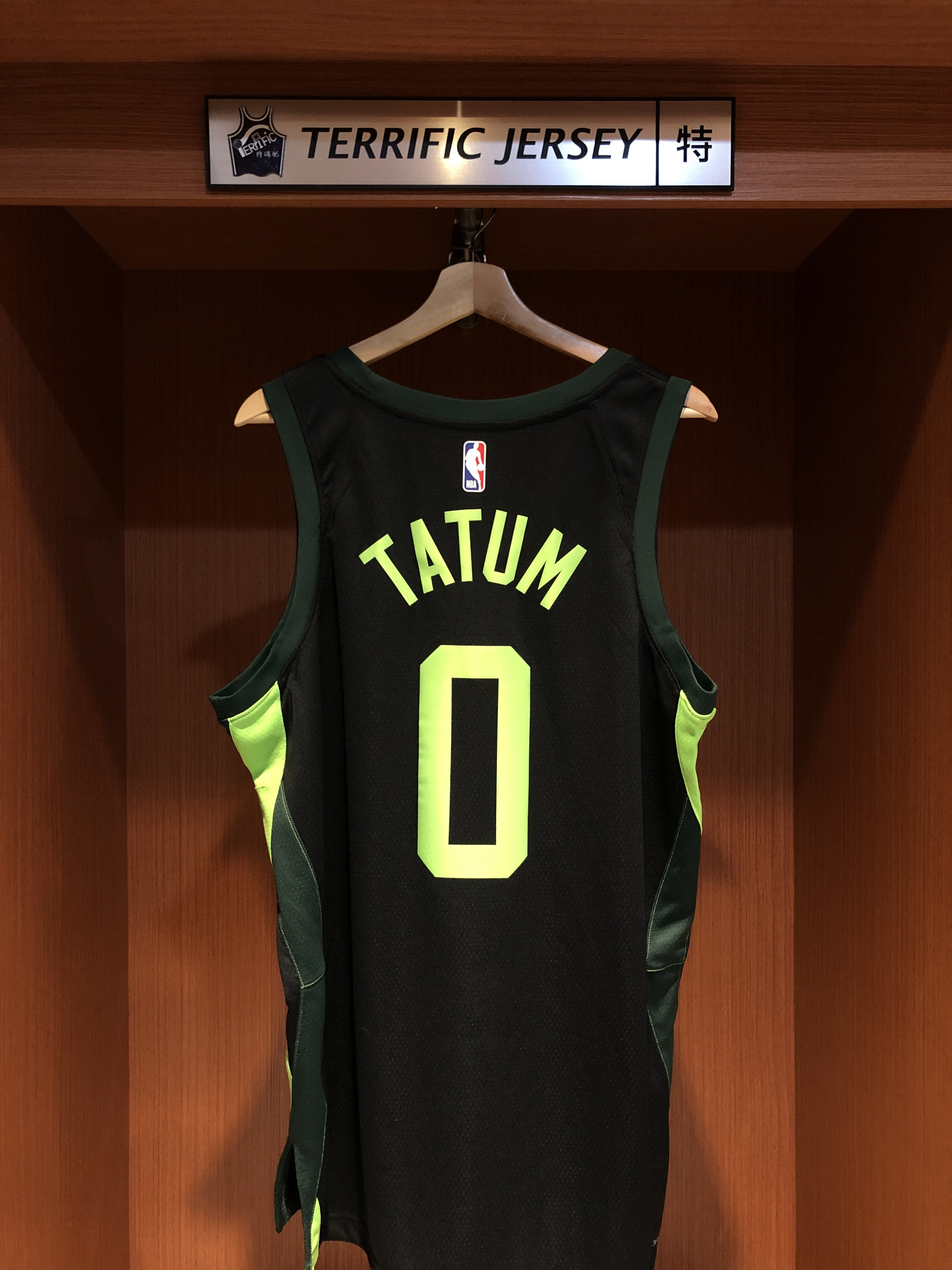 NBA球衣 Jayson Tatum 賽爾提克城市 City Nike Swingman 球迷版 熱轉印 全新