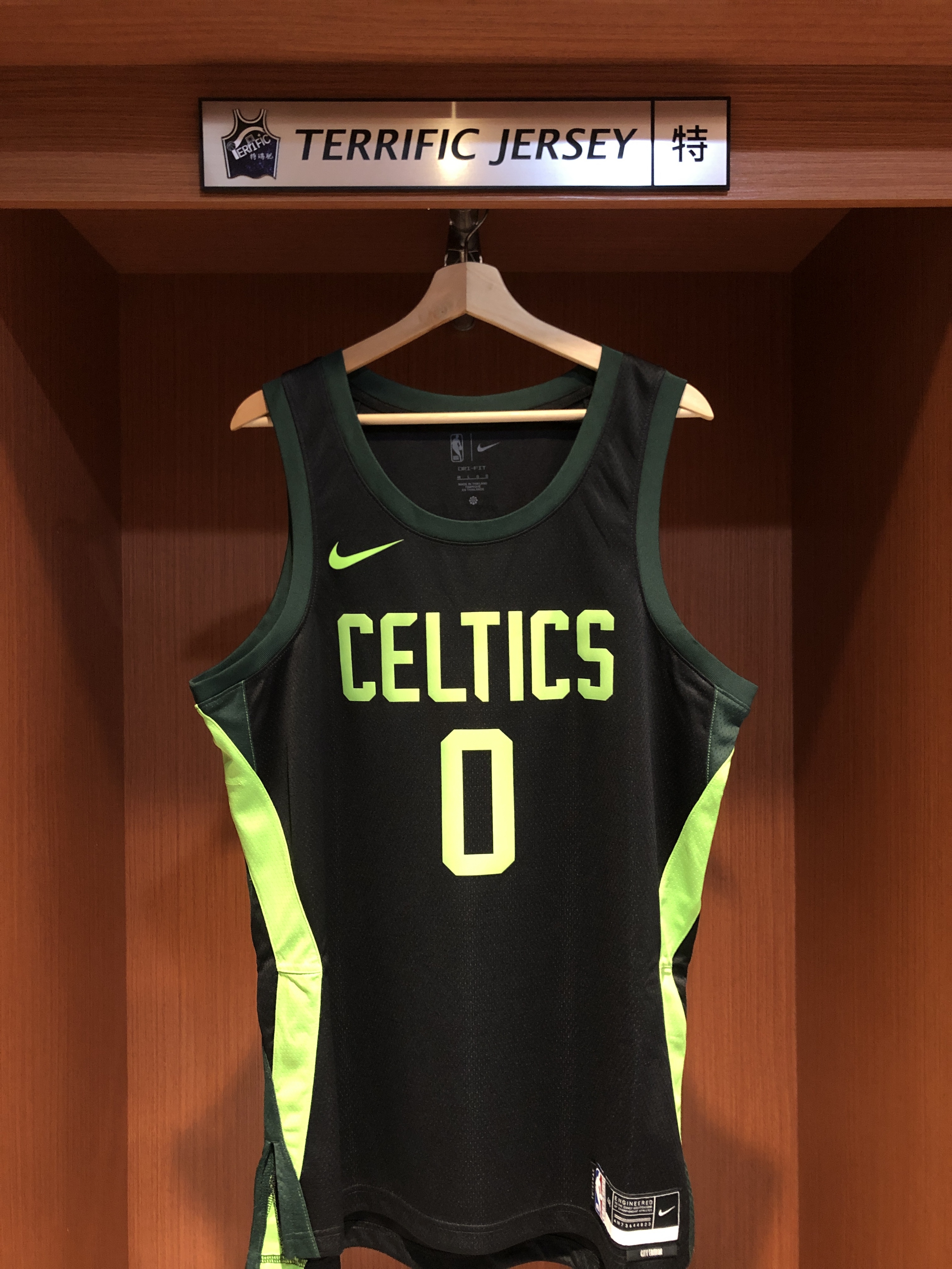 NBA球衣 Jayson Tatum 賽爾提克城市 City Nike Swingman 球迷版 熱轉印 全新