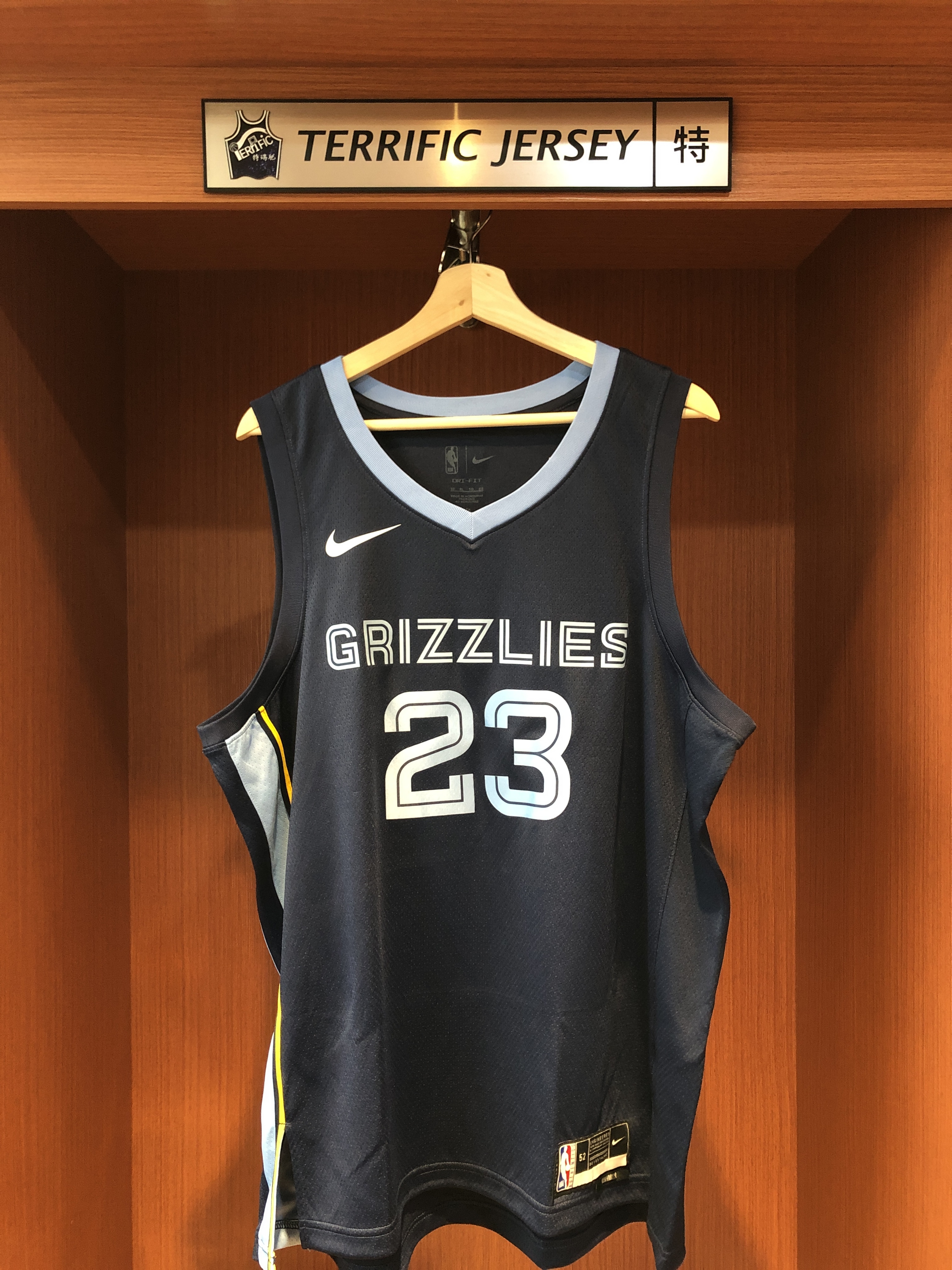 NBA球衣 Derrick Rose 曼菲斯灰熊深藍 Icon Nike Swingman 球迷版 熱轉印 全新