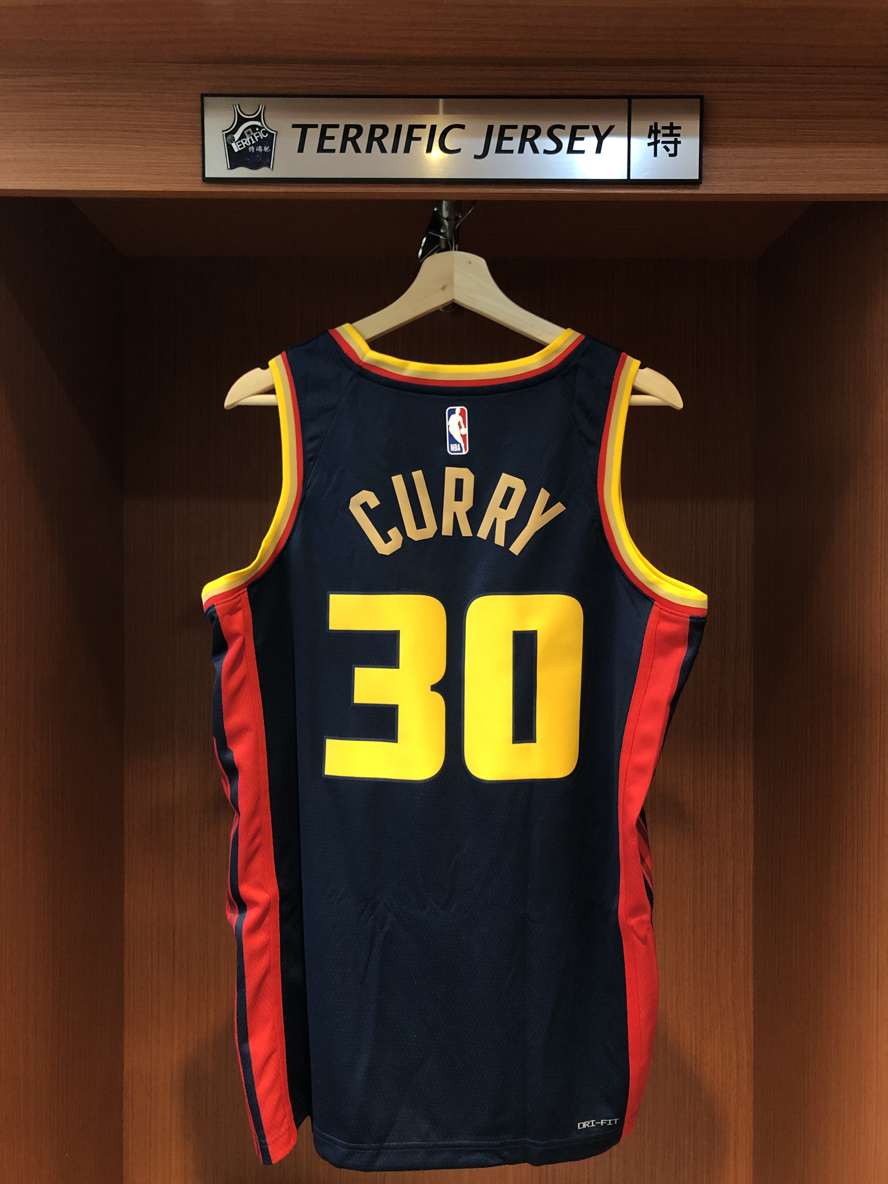 NBA球衣 Stephen Curry 金州勇士城市 深藍 City Nike Swingman 球迷版 熱轉印 全新