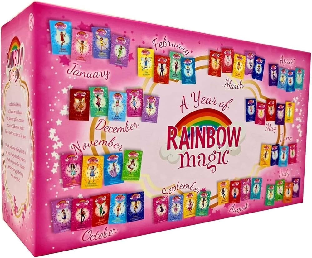 A Year of Rainbow Magic Boxed Collection - 52 Books by Daisy Meadows