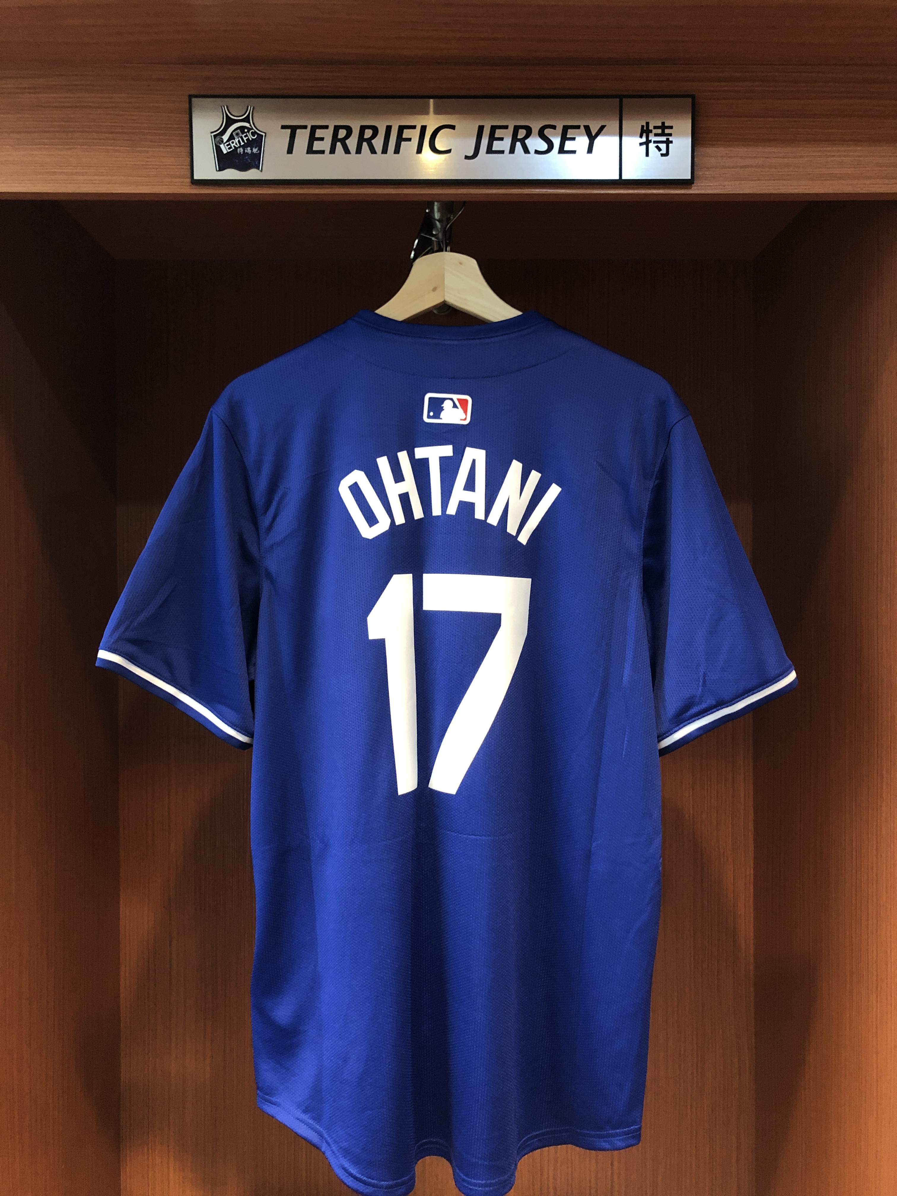 MLB球衣 Shohei Ohtani 洛杉磯道奇藍 世界大賽章 大谷翔平 Nike Limited Player Name Jersey 球迷版 熱轉印 全新