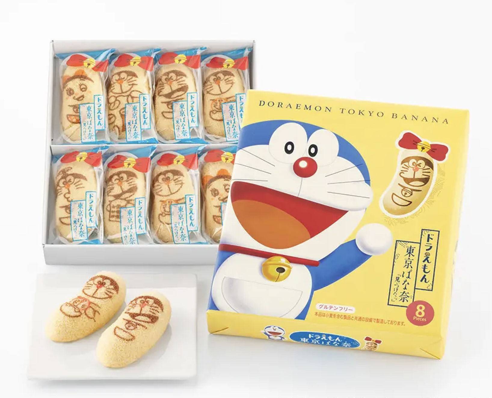 Tokyo Banana x 哆啦A夢 無麩質香蕉蛋糕