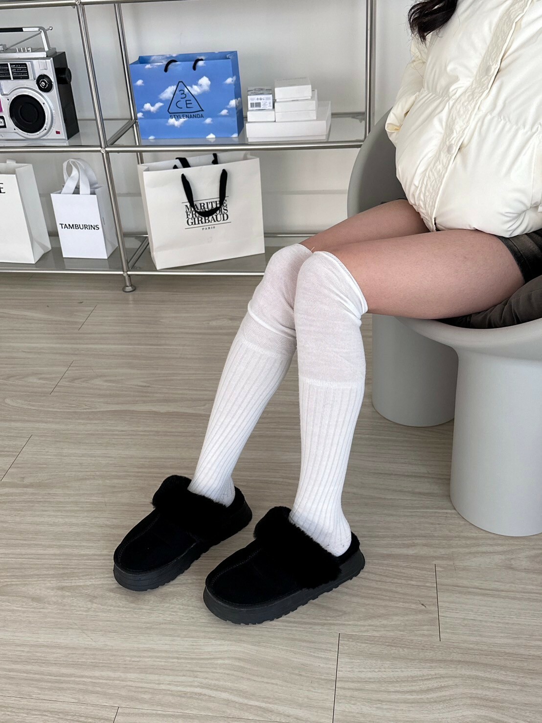 上腳封神❤️‍🔥軟呼呼超舒服厚底毛毛拖鞋2colors