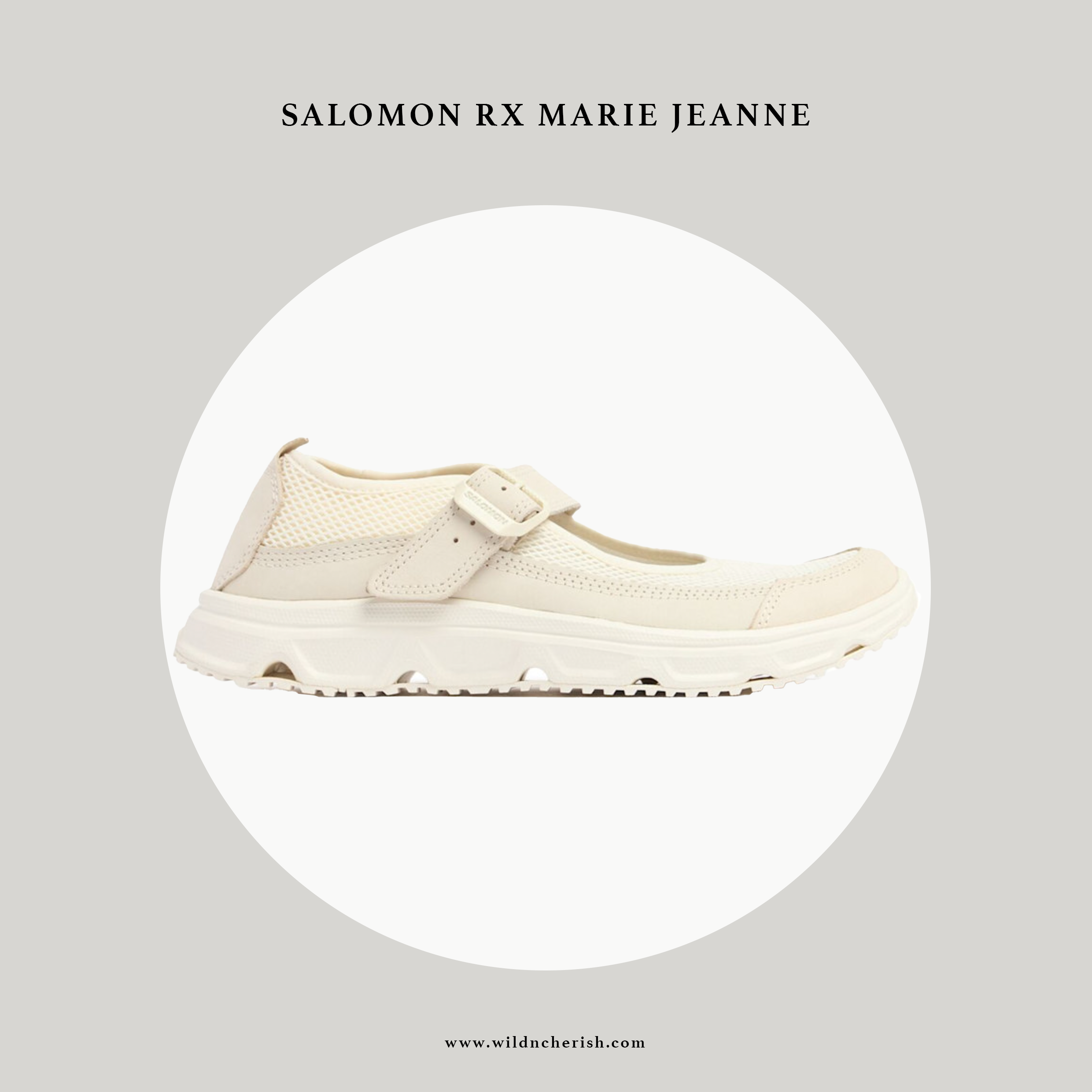 預訂 | Salomon RX Marie Jeanne 奶油色