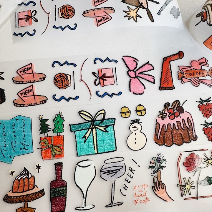 閃閃奇蹟 霧面PET膠帶 WinkleTwinkle｜什物 A KIND OF CAFE