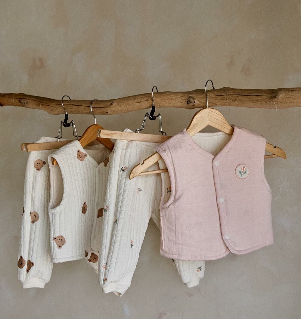 DTD NEW 100支絎縫棉系列-圓圓臉雙面馬甲