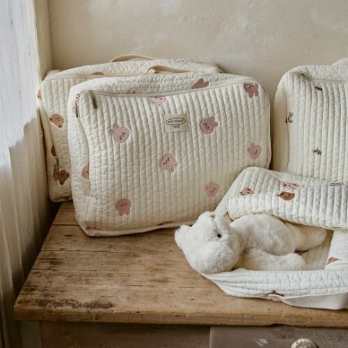 DTD NEW 100支絎縫棉系列-圓圓臉大容量收納整理包