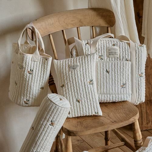 DTD NEW 100支絎縫棉系列-圓圓臉手提袋