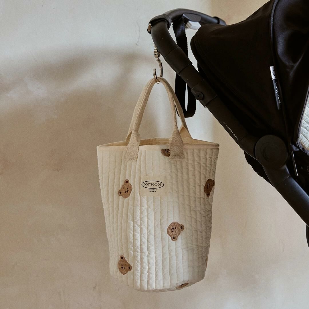 DTD NEW 100支絎縫棉系列-圓圓臉把手水桶包