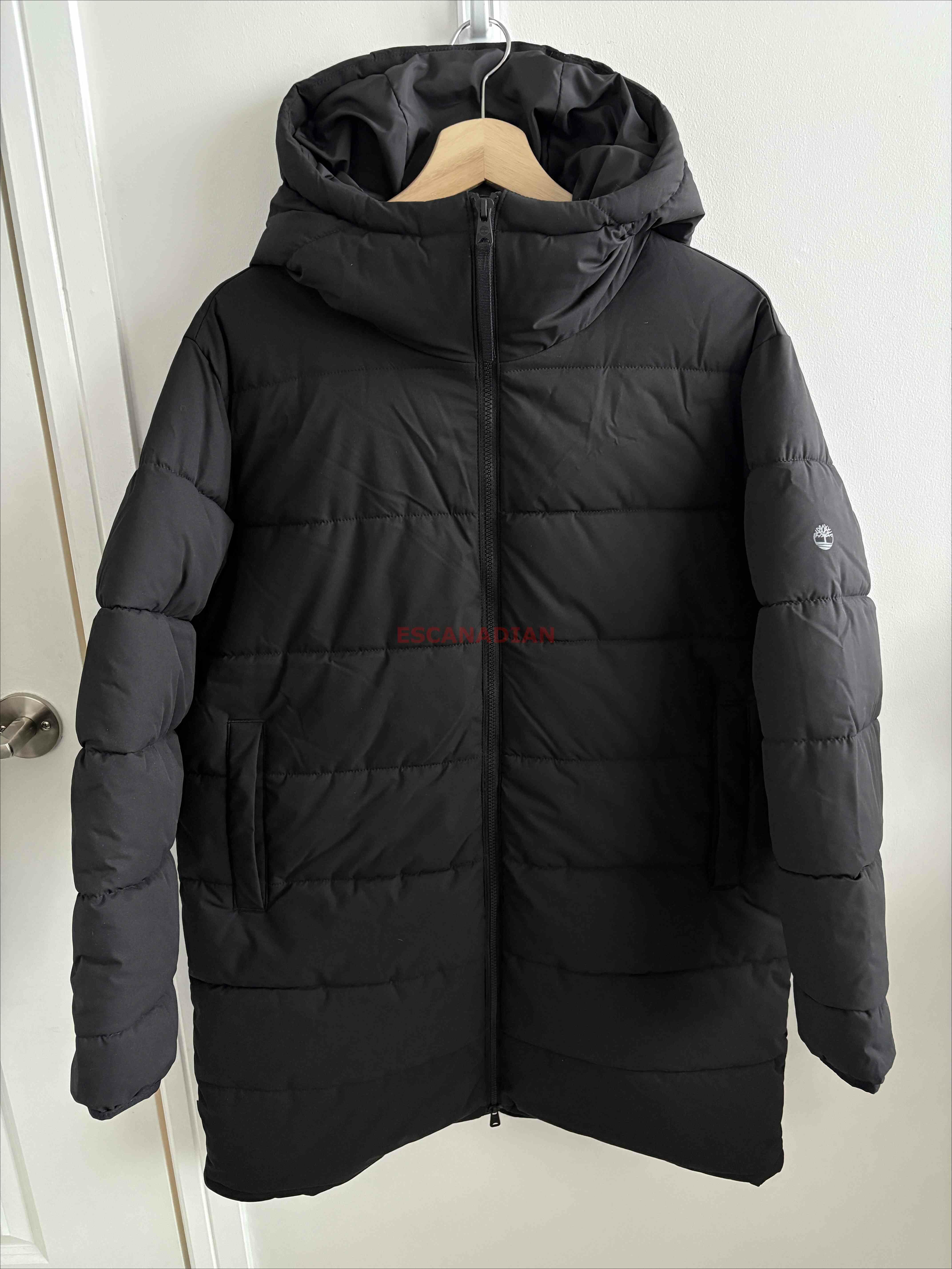Timberland 女大人 PUFFER 防潑水面料 輕量 蓬鬆 鋪棉 保暖 連帽 長版 大外套