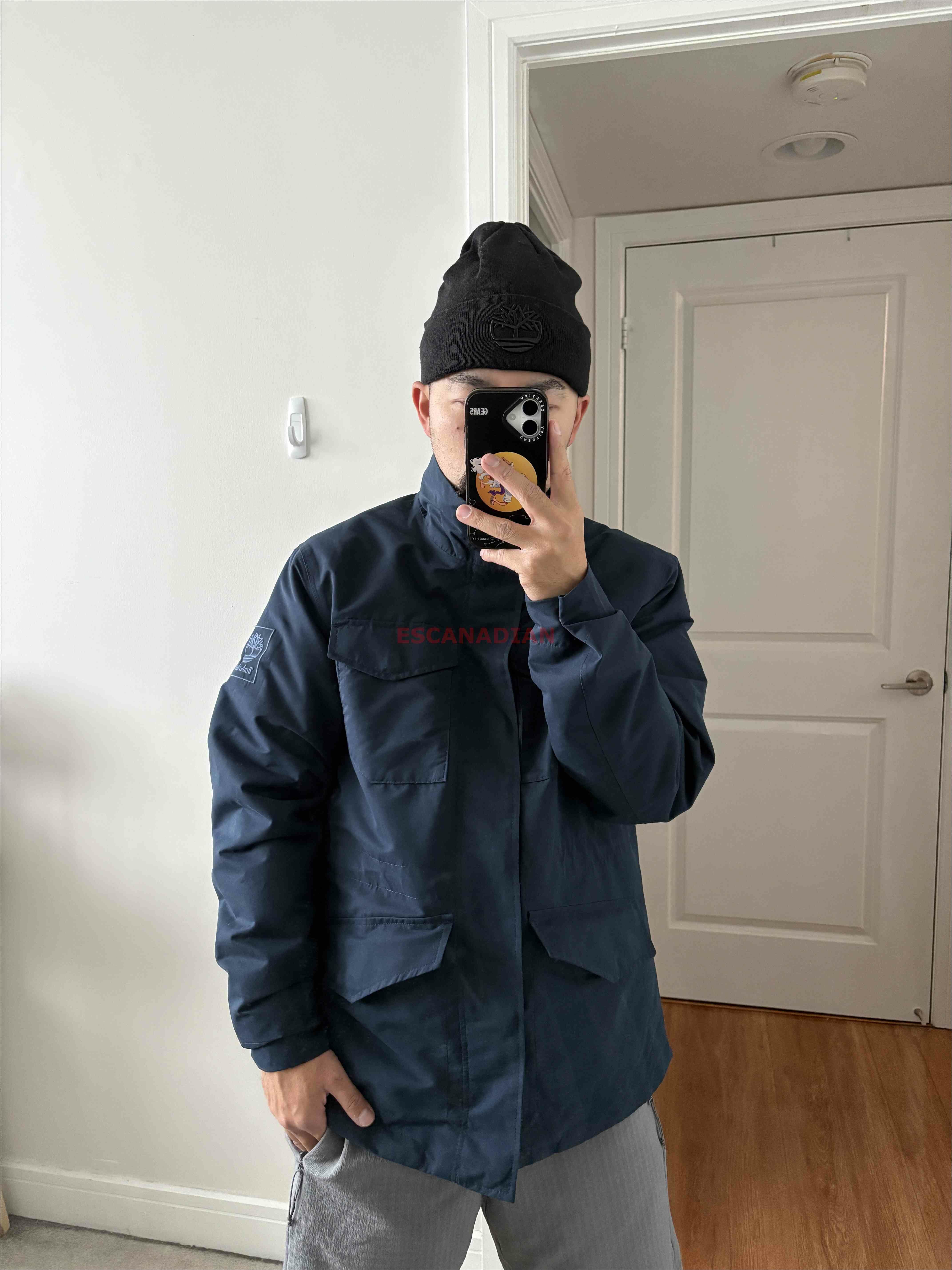 Timberland 大人 三合一 防風 防水 鋪棉內裡 保暖 硬挺 工裝風 外套 (內裡可單穿)