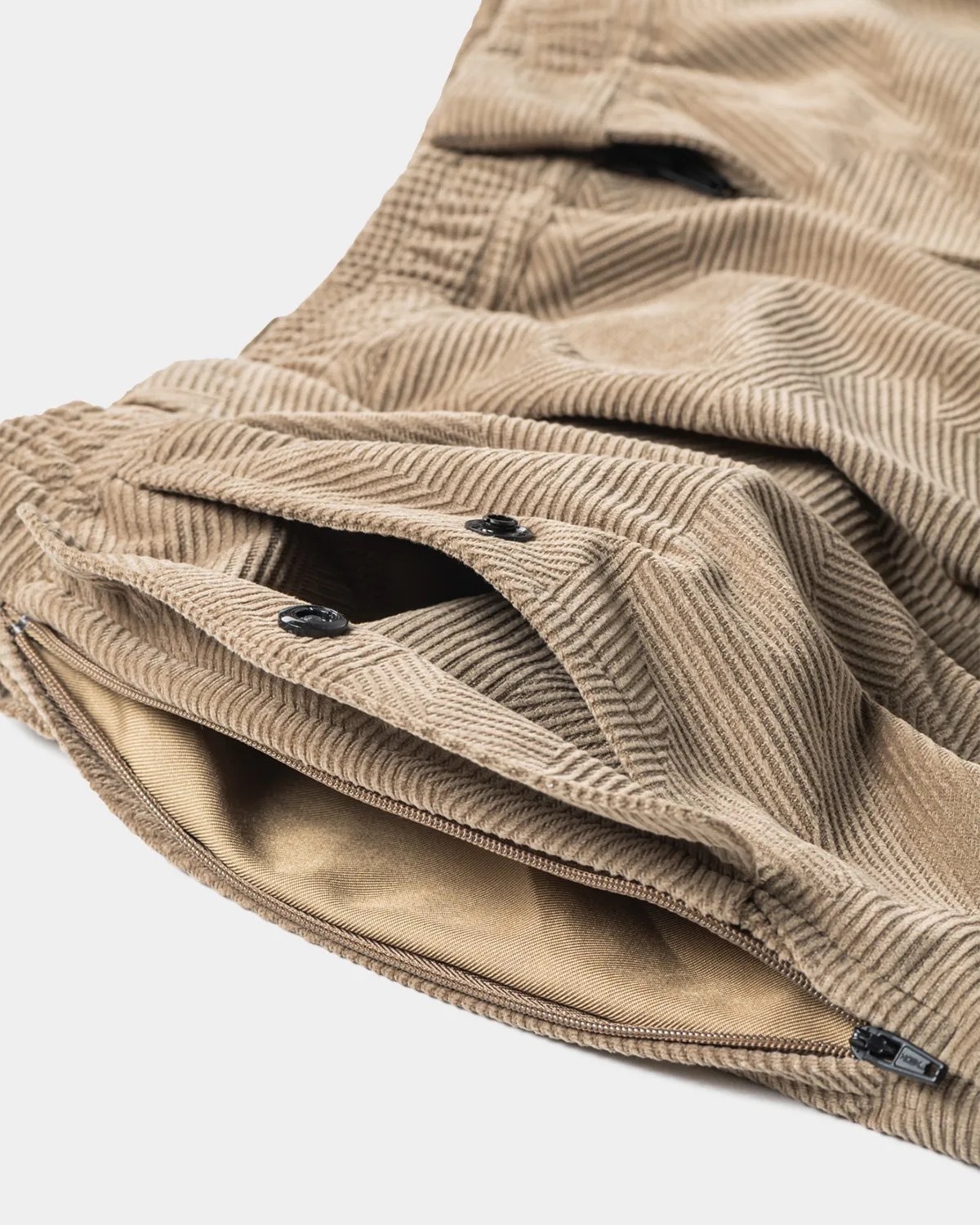 TIGHTBOOTH 24F/W GEOMETRIC CORD SNOW PANTS