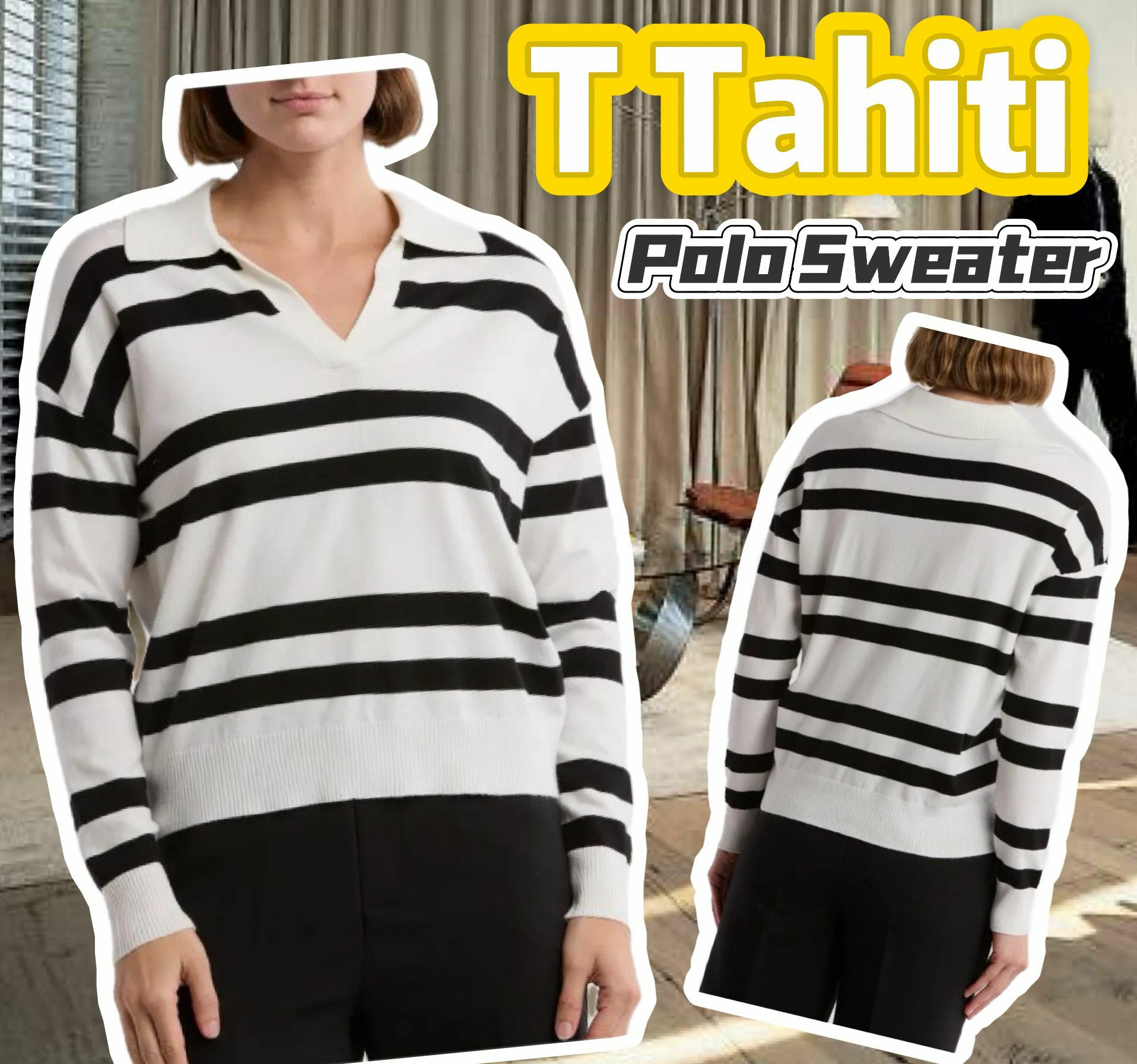 【預購】T Tahari Polo G1129102 女裝上衣