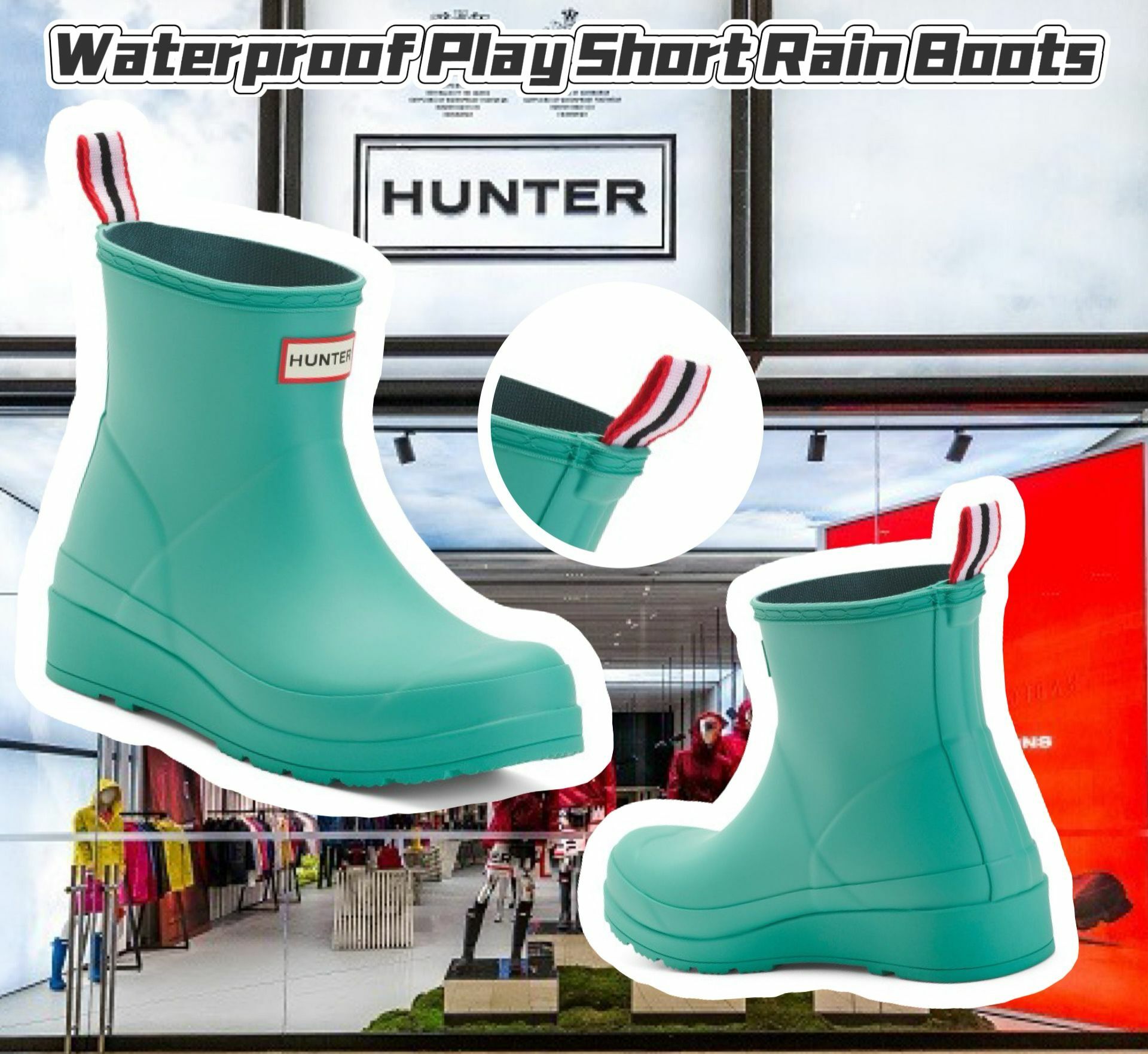 【預購】HUNTER Waterproof Play G1129107 女裝靴