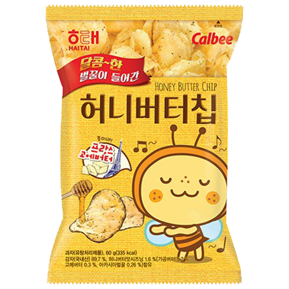 韓國 海太 Calbee 蜂蜜奶油 洋芋片 60g