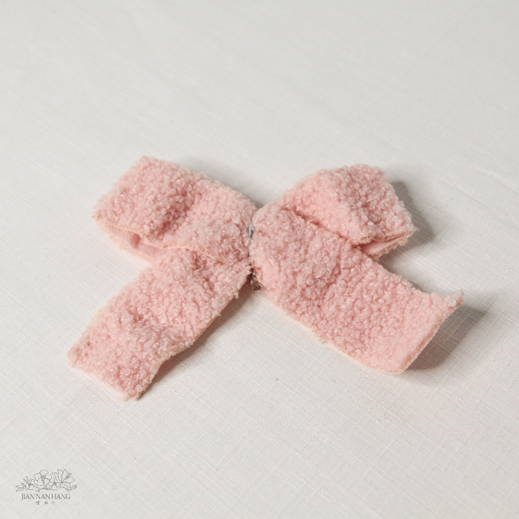 裝飾 絨布裝飾蝴蝶結 3色