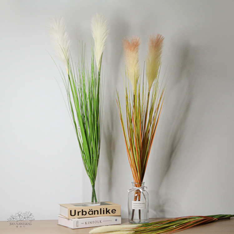 人造葉 單支大蘆葦 2色