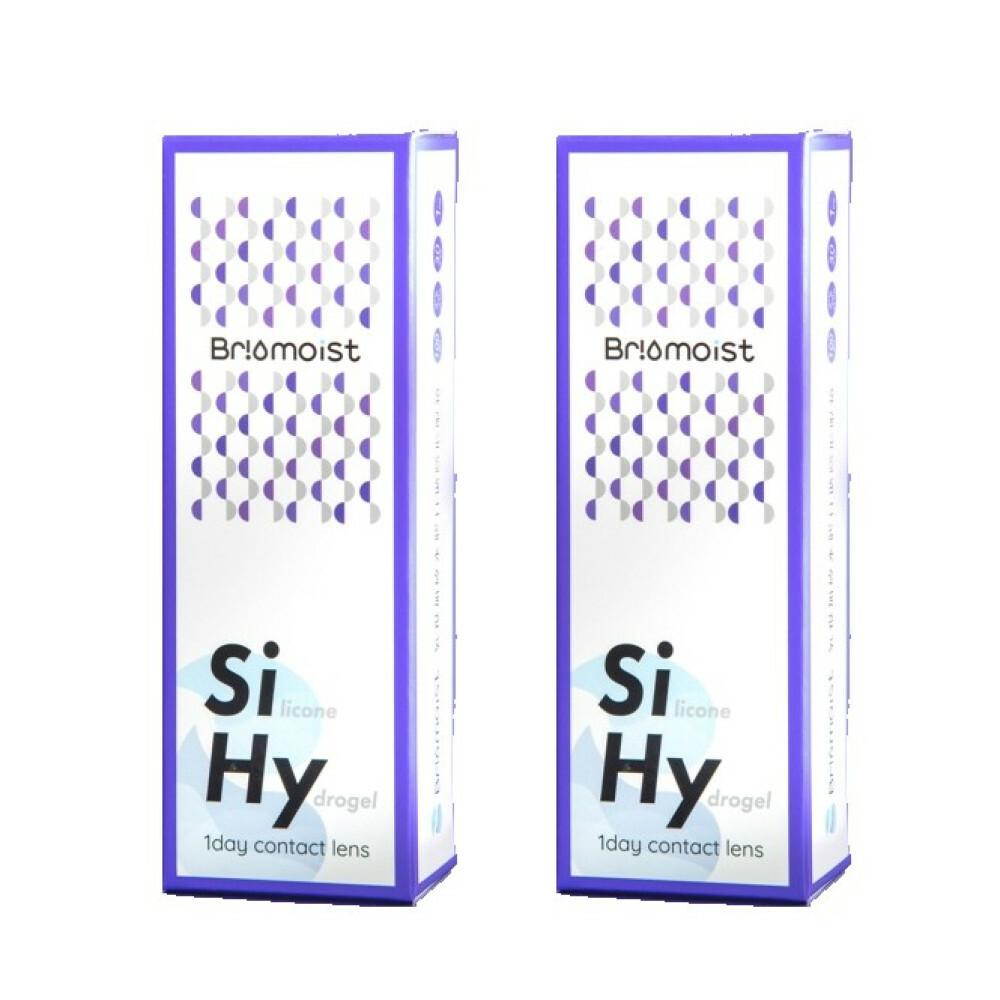 氧視加矽水膠透明日拋30片裝