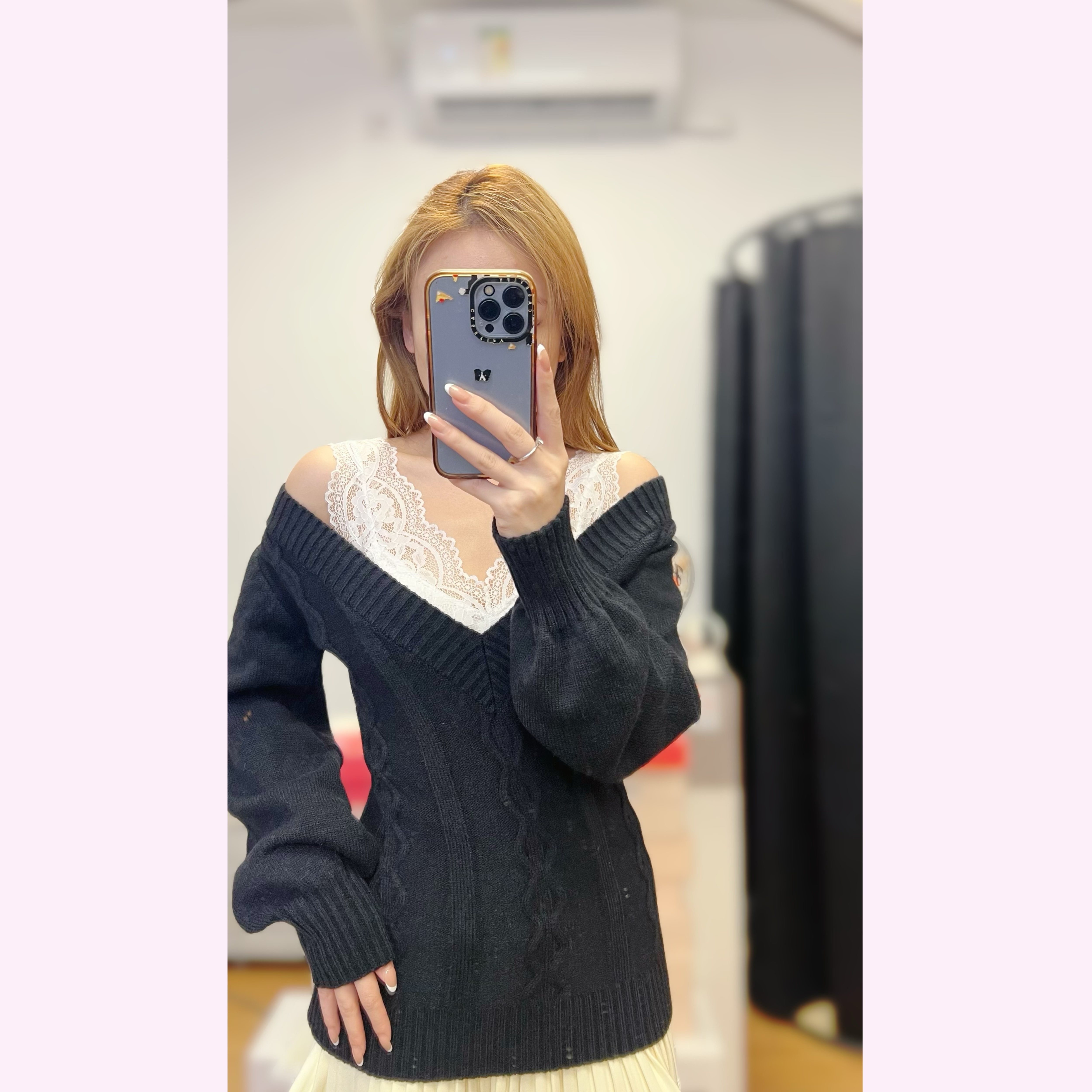 FANS SPECIAL DISCOUNT TWIST SWEATER