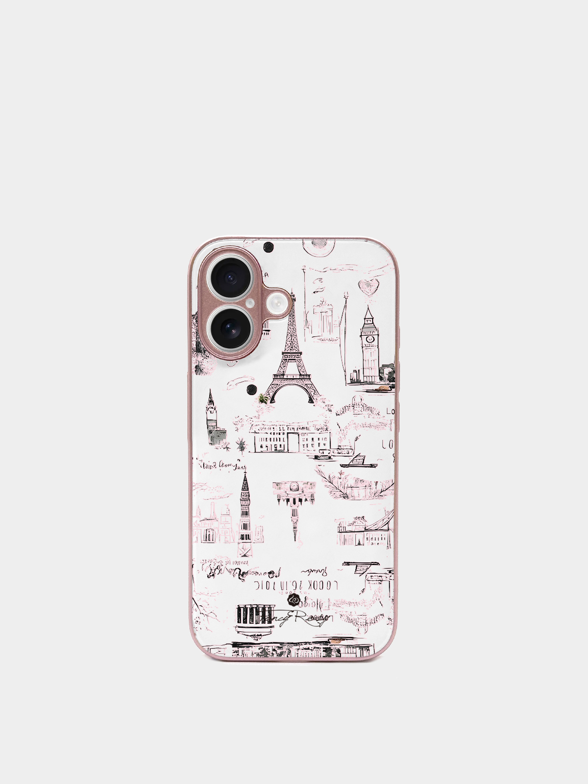 鏡面手機殼 Parisian Voyage