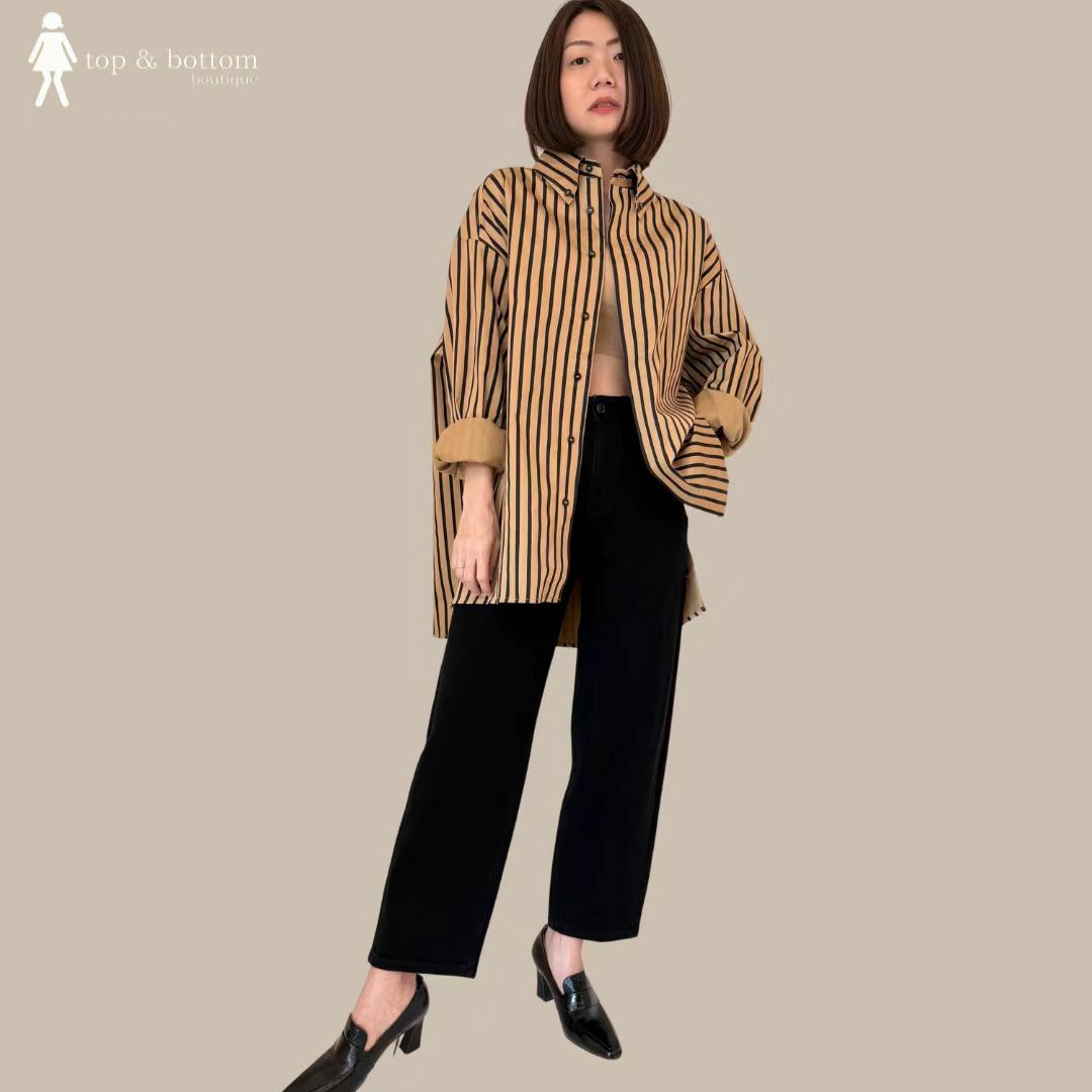 HIGH WAISTED BOYFRIEND'S JEANS