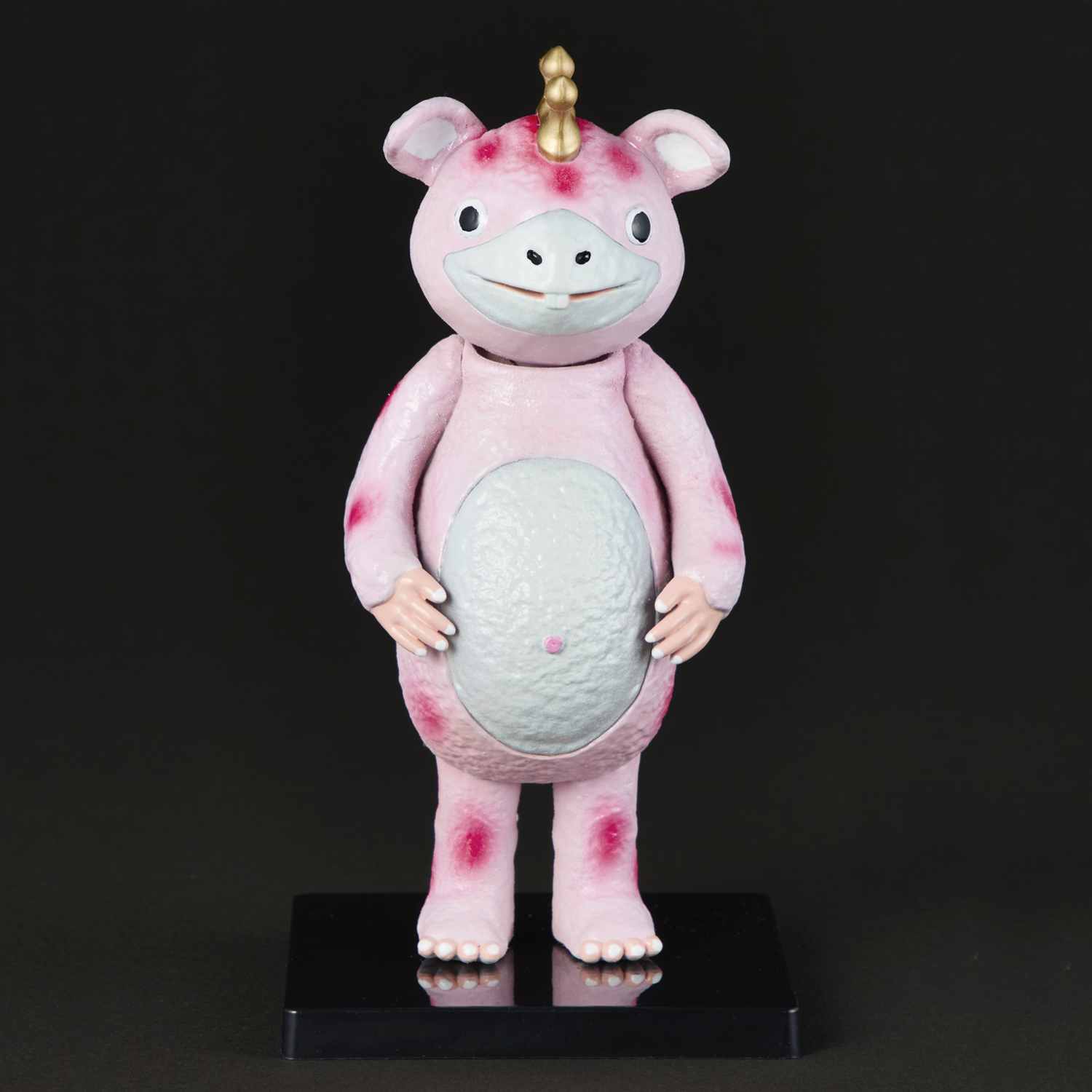 Head Bull Tokusatsu Series Booska Bobbing Doll Pink Ver.