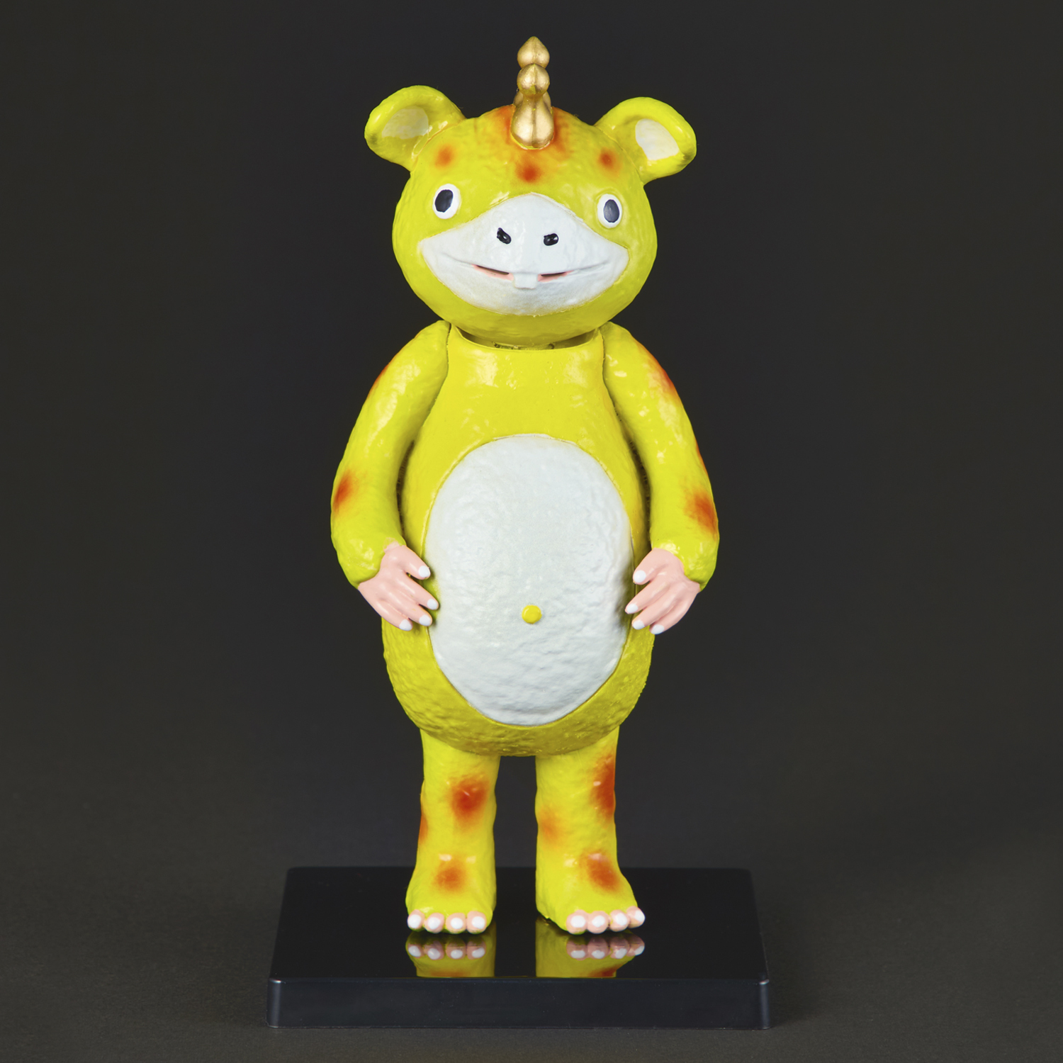 Head Bull Tokusatsu Series Booska Bobbing Doll Yellow Ver.