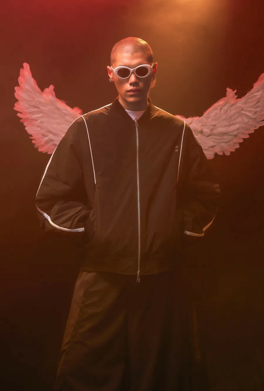 WALL OF SOUND X ANONYMOUS TALKING WA06 MAP/SALLY REVERSIBLE BOMBER JACKET 雙面穿 外套