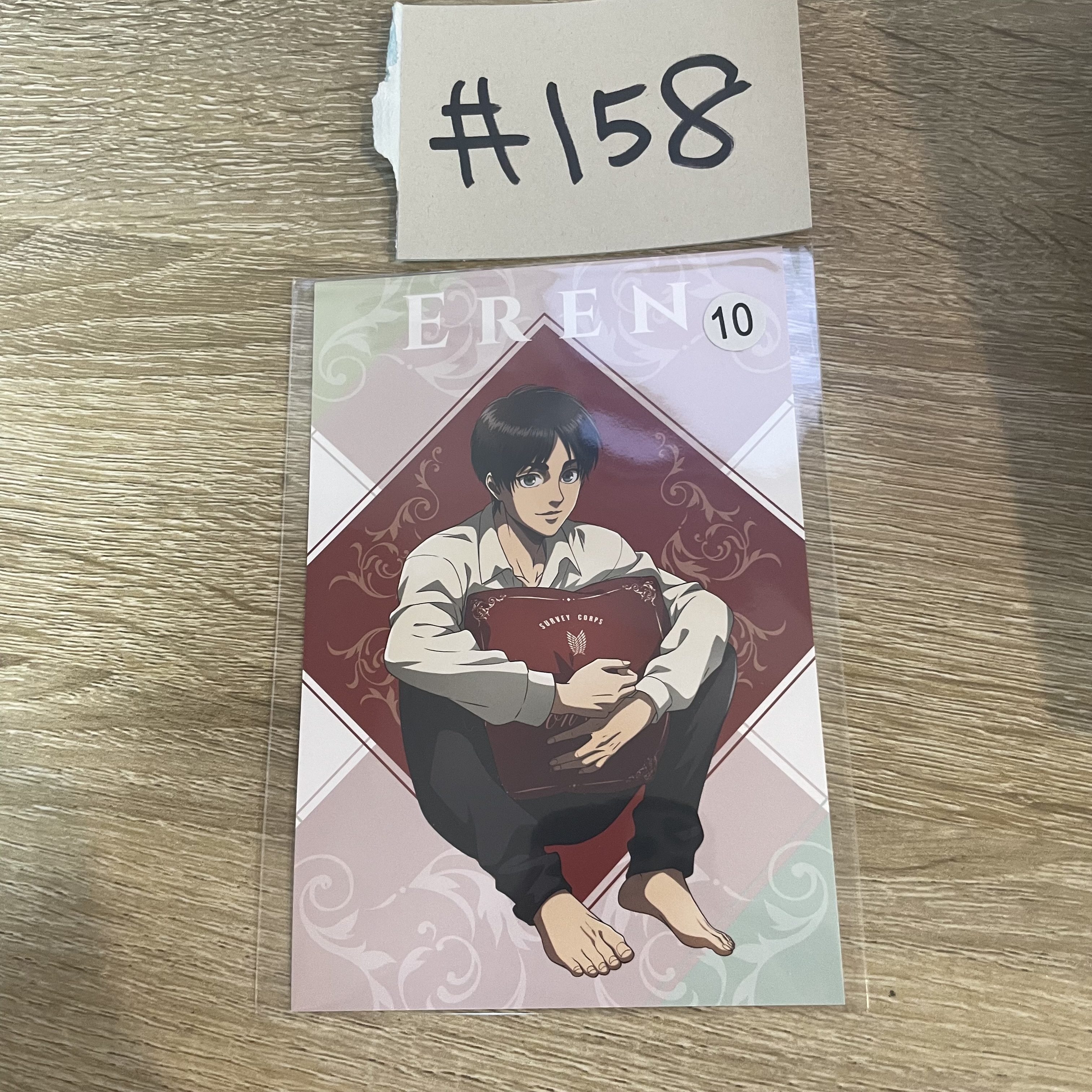 進擊的巨人 EREN 明信片#158
