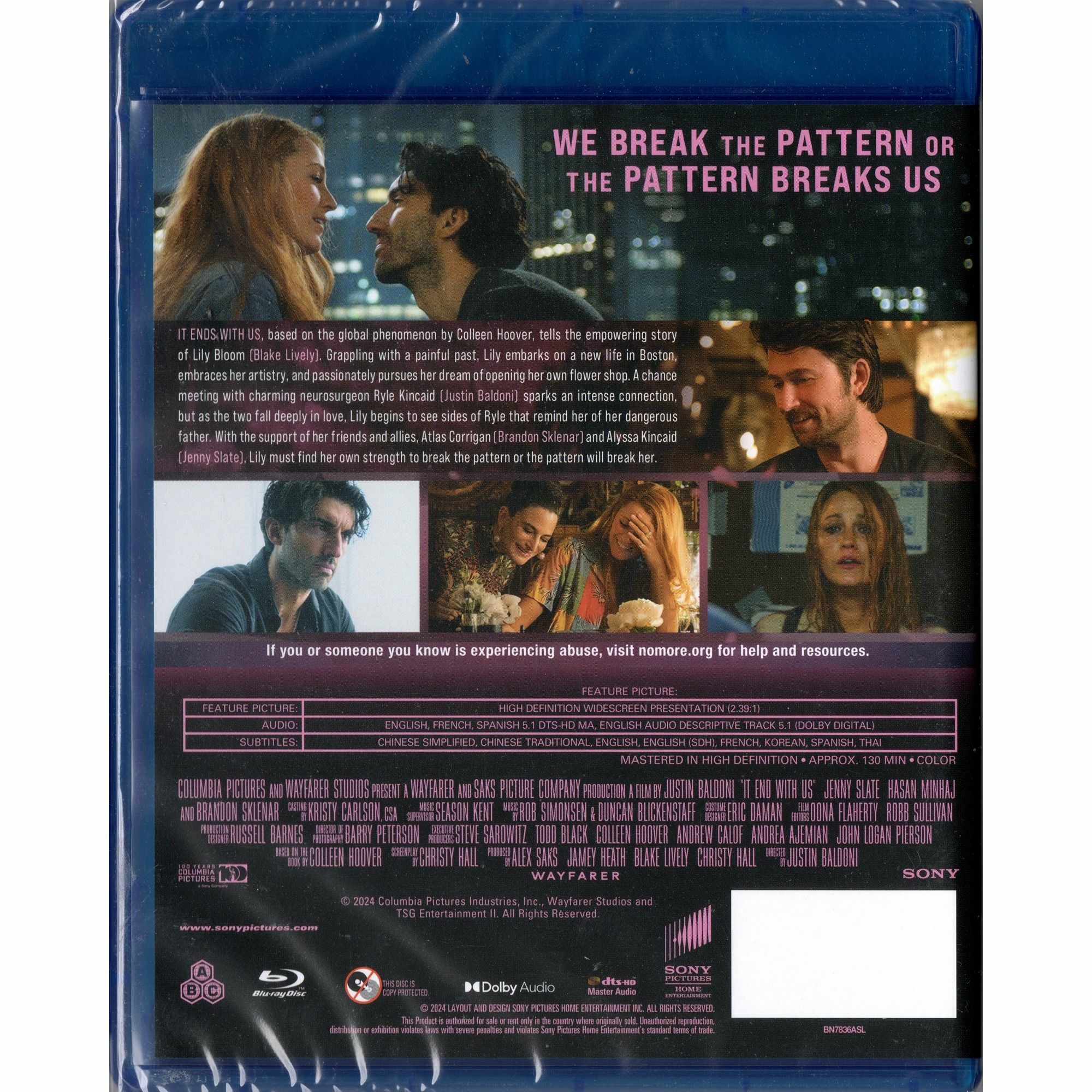 It Ends with Us (2024) (Blu-ray)