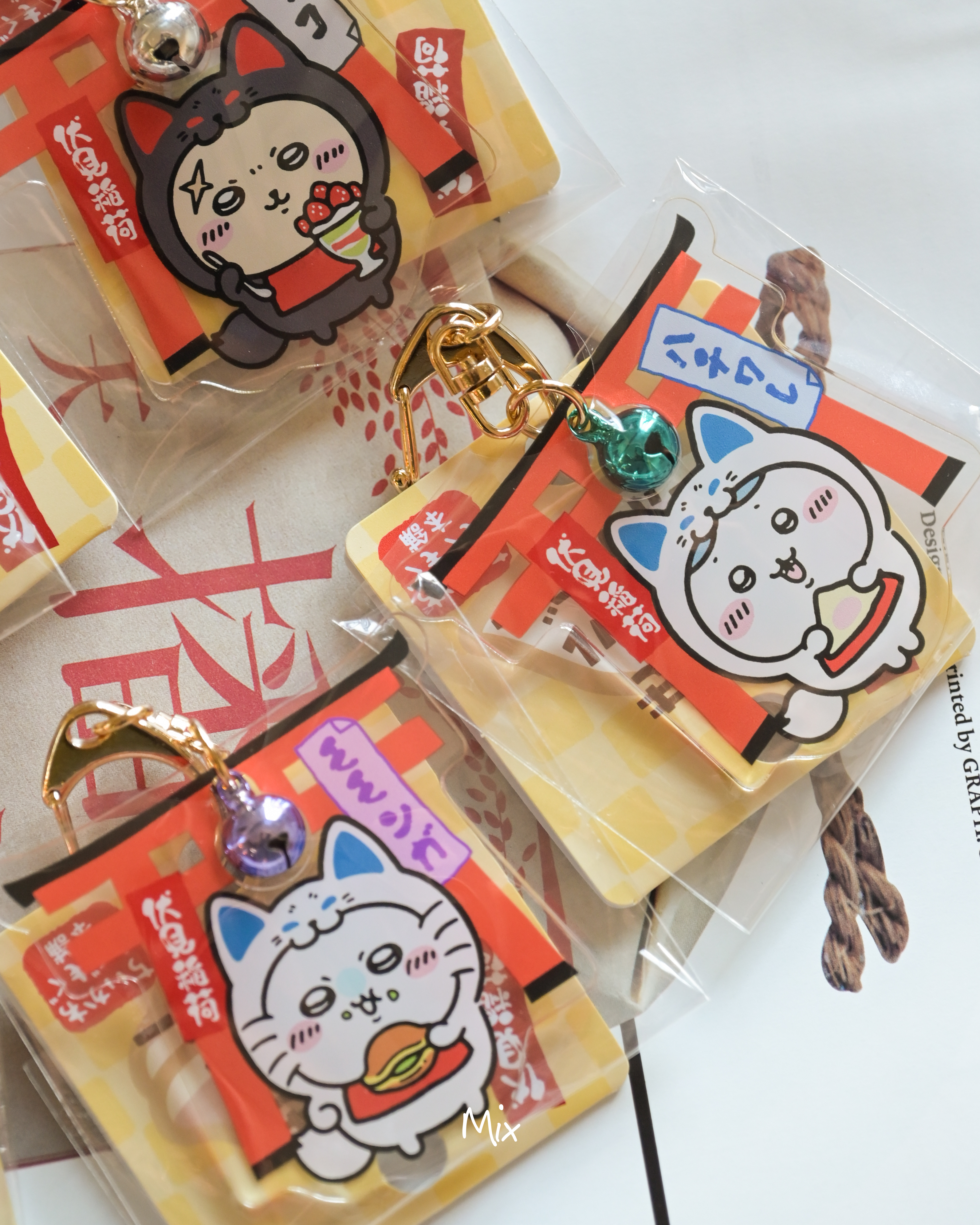 iSNEAKERS｜ 日本 Chiikawa 吉伊卡哇 伏見稻荷新品 神社壓克力鑰匙圈