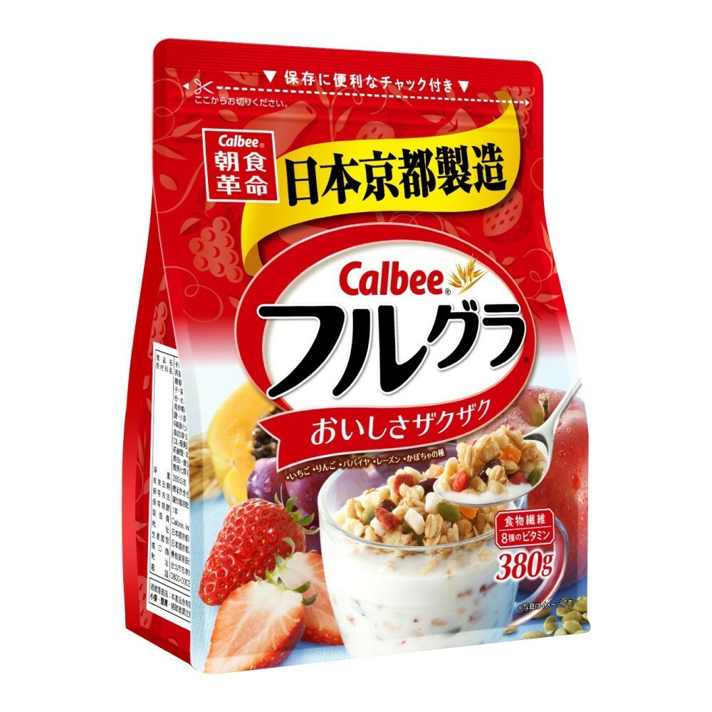 日本 Calbee 卡樂比 富果樂 京都 水果 麥片