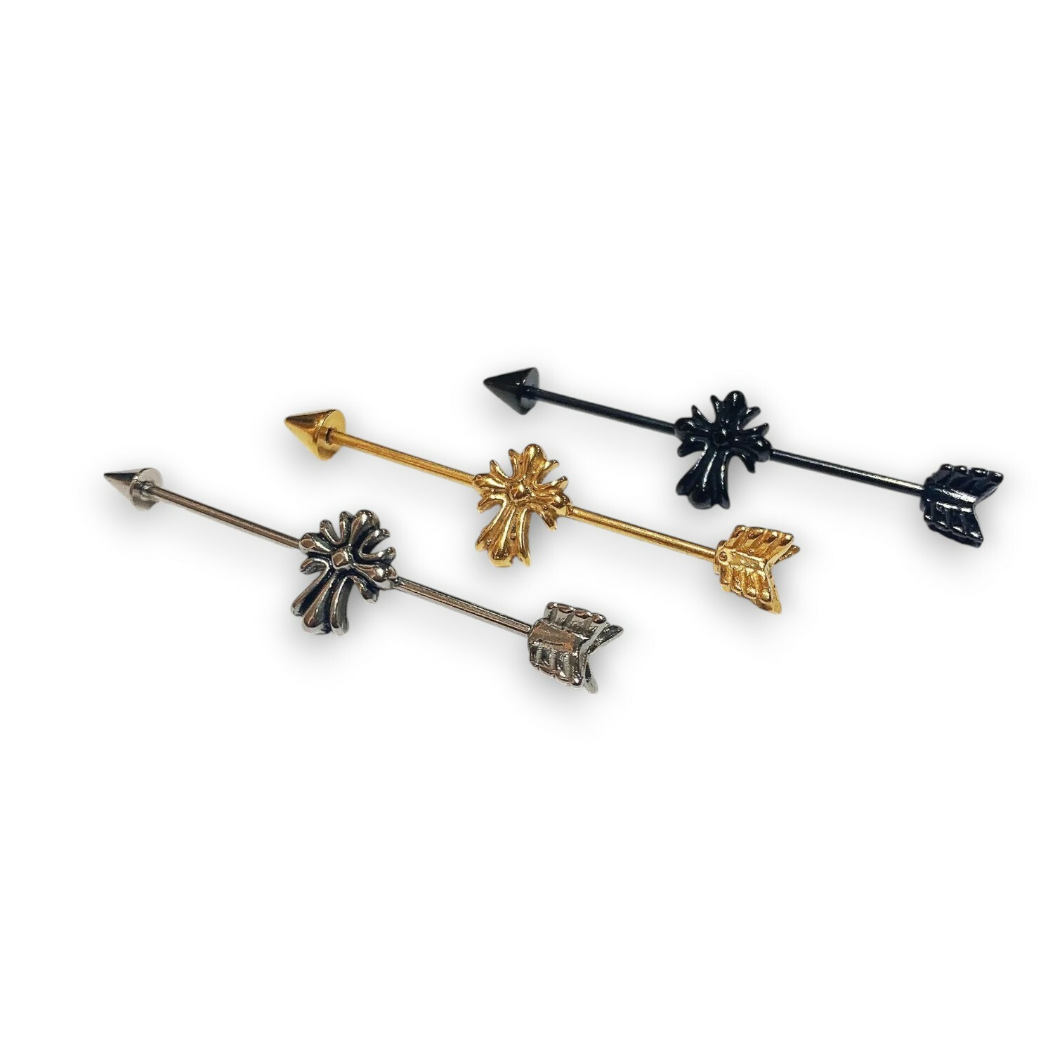 工業環-十字架花-3色