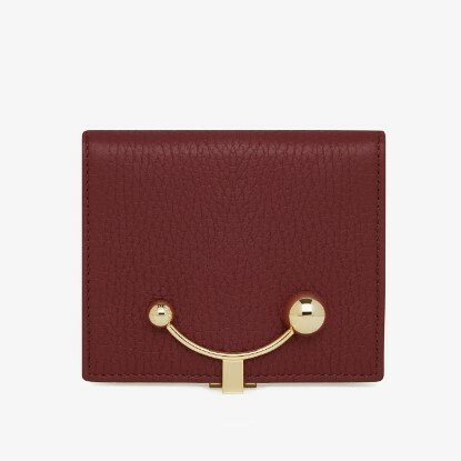 1SA1202-005 STRATHBERRY Crescent WalletOxblood (B-EU-E)