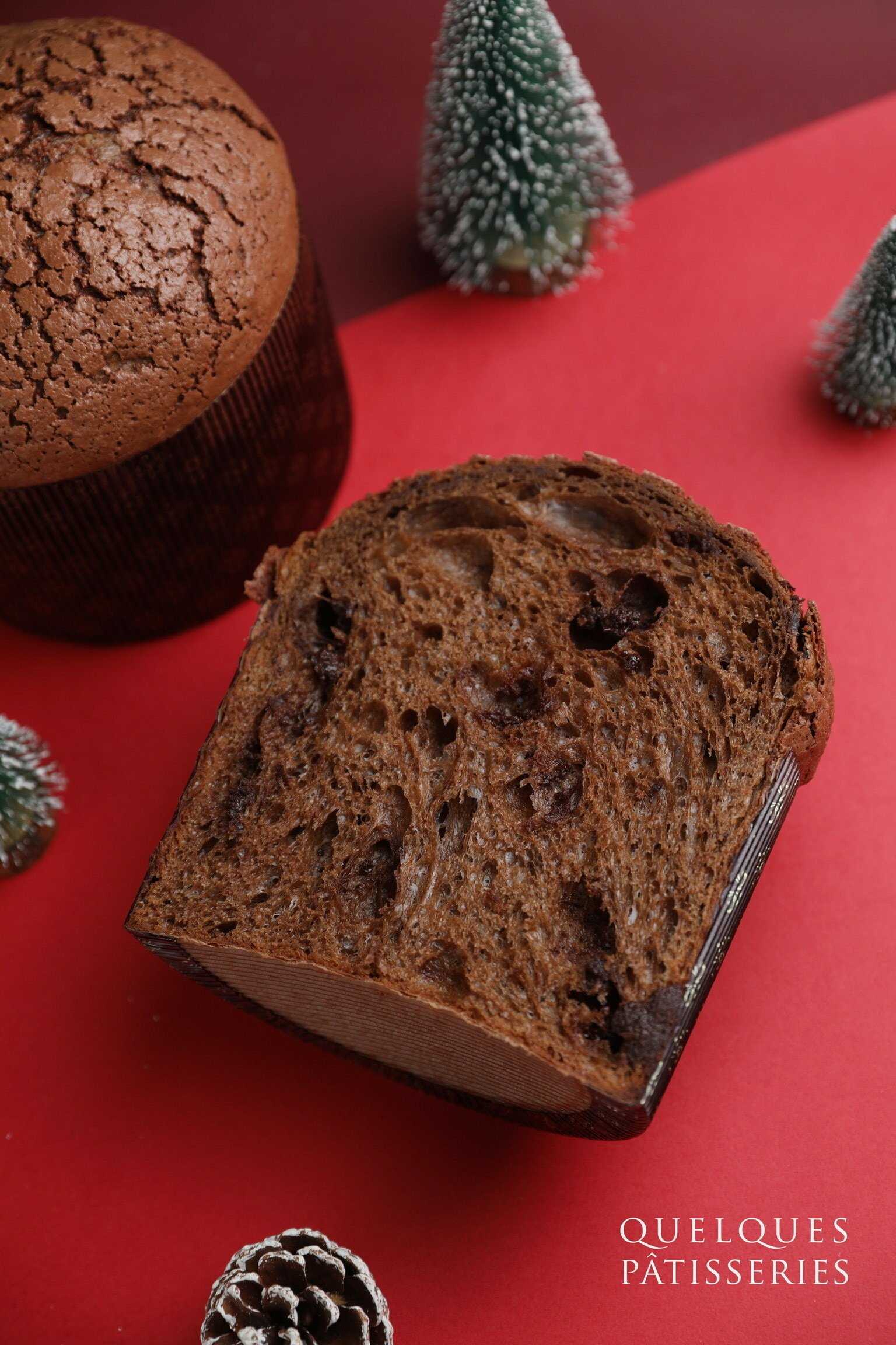 預購自取 | 義大利聖誕麵包巧克力潘尼朵尼Chocolate Panettone｜World Champion