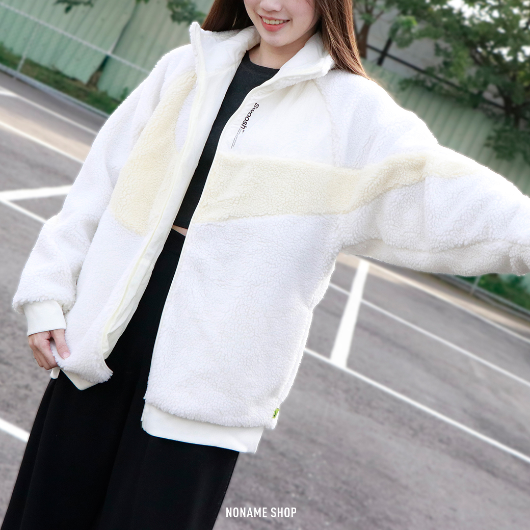 NIKE NSW SWOOSH JACKET 羊羔毛 毛絨 雙面穿 大勾 外套 四色 (男款)