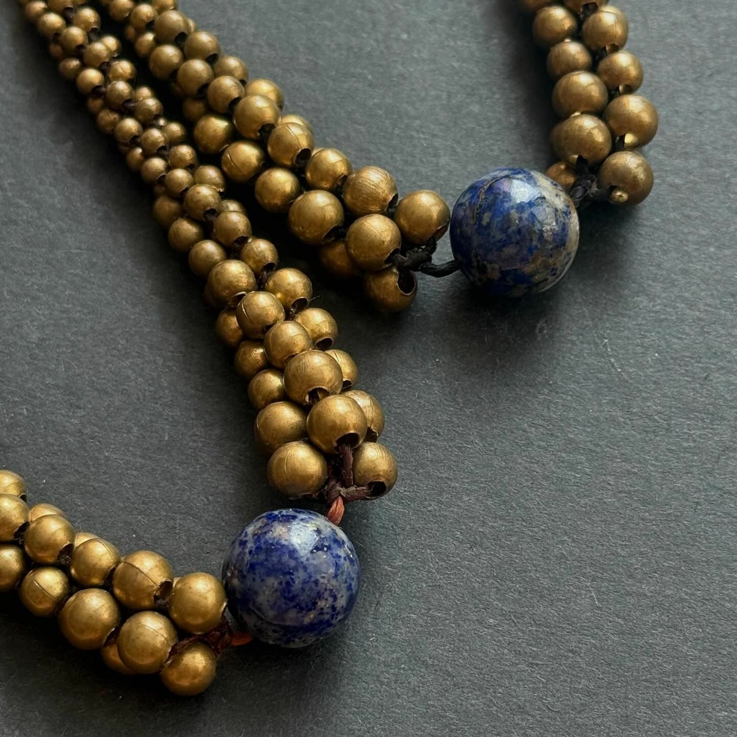 [原石] 青金石項鍊 設計師原礦款