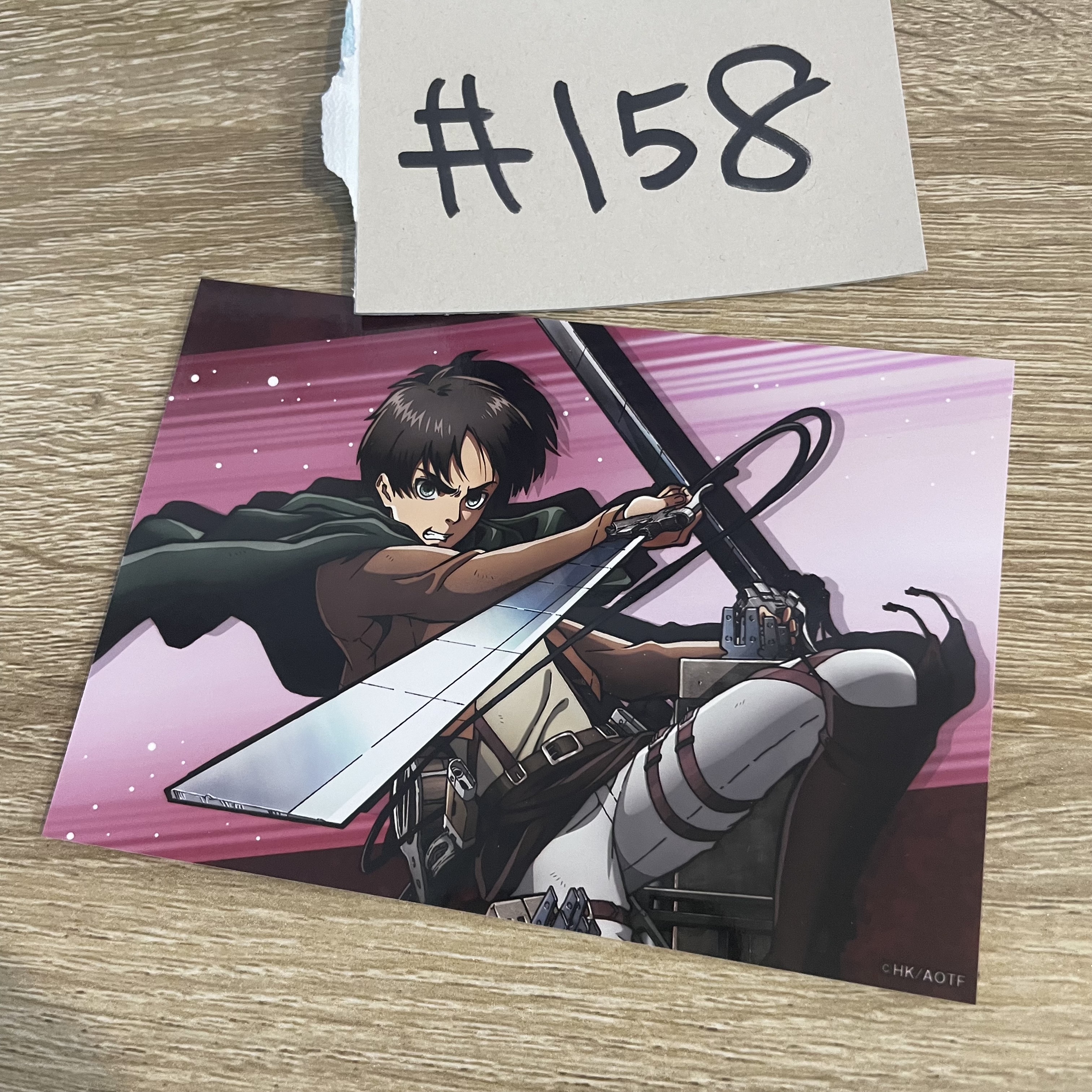 進擊的巨人 EREN 相卡#158