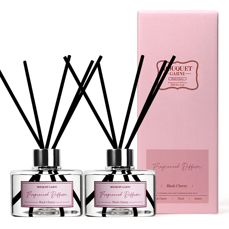 璞珈妮【黑櫻桃】室內擴香瓶 200mlx2瓶裝-Bouquet Garni