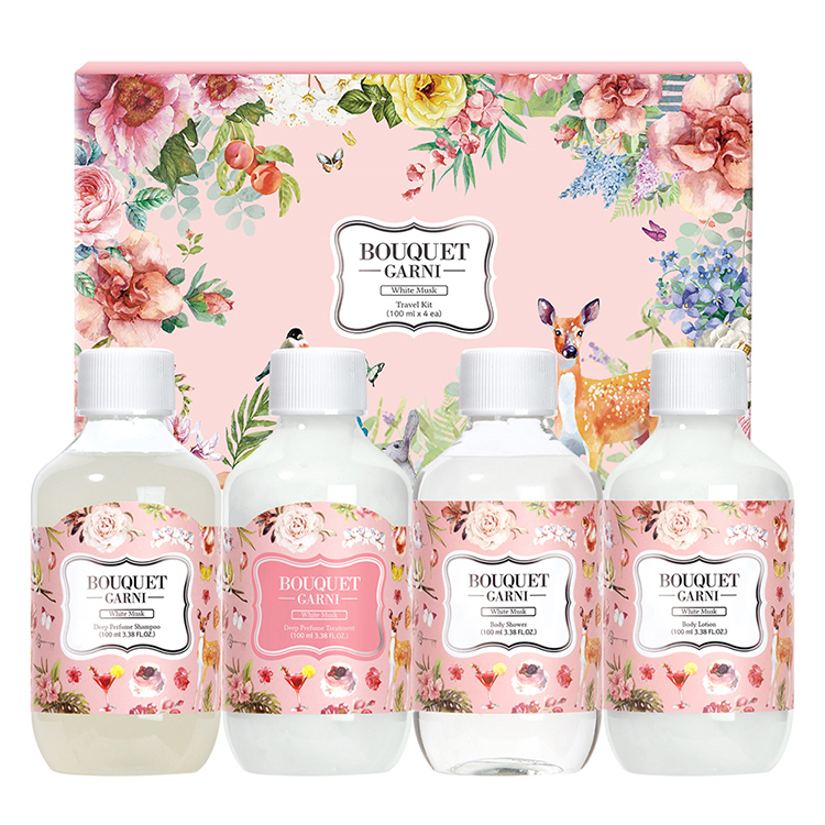 璞珈妮 旅行四件組 100mlx4件組【白麝香】-Bouquet Garni