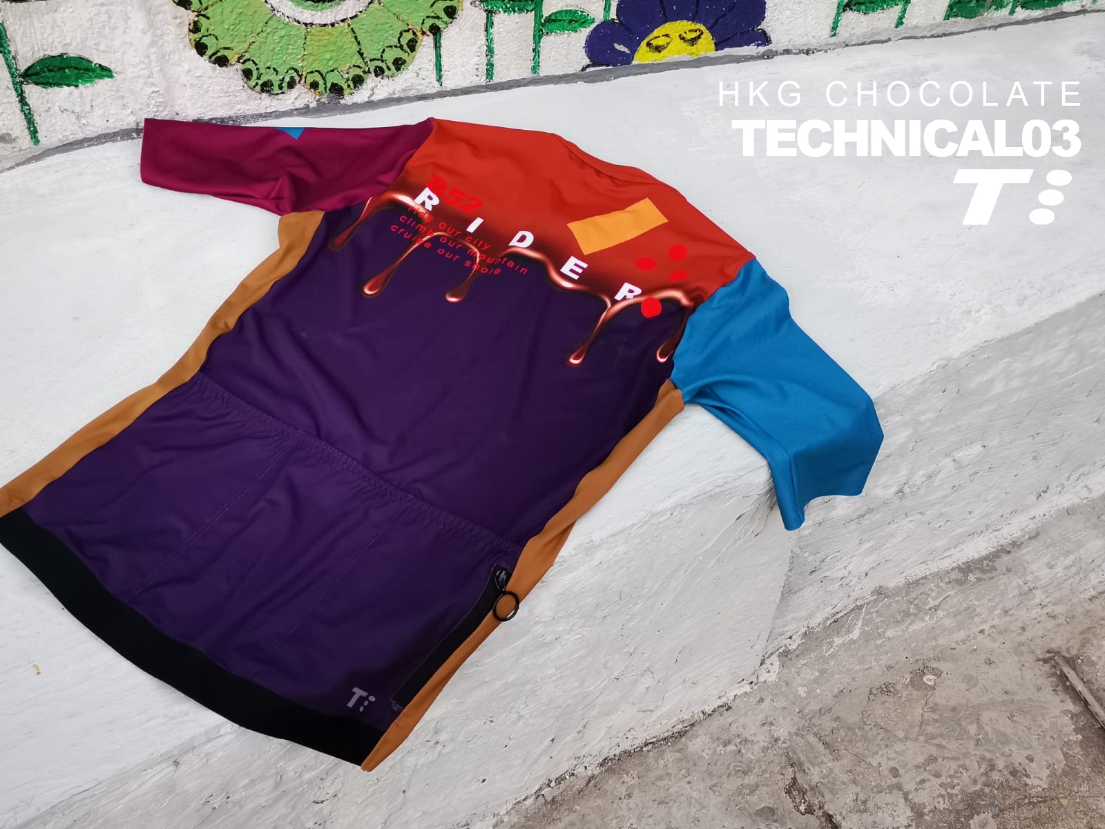 T3 Jersey HKG Chocolate Slimcut